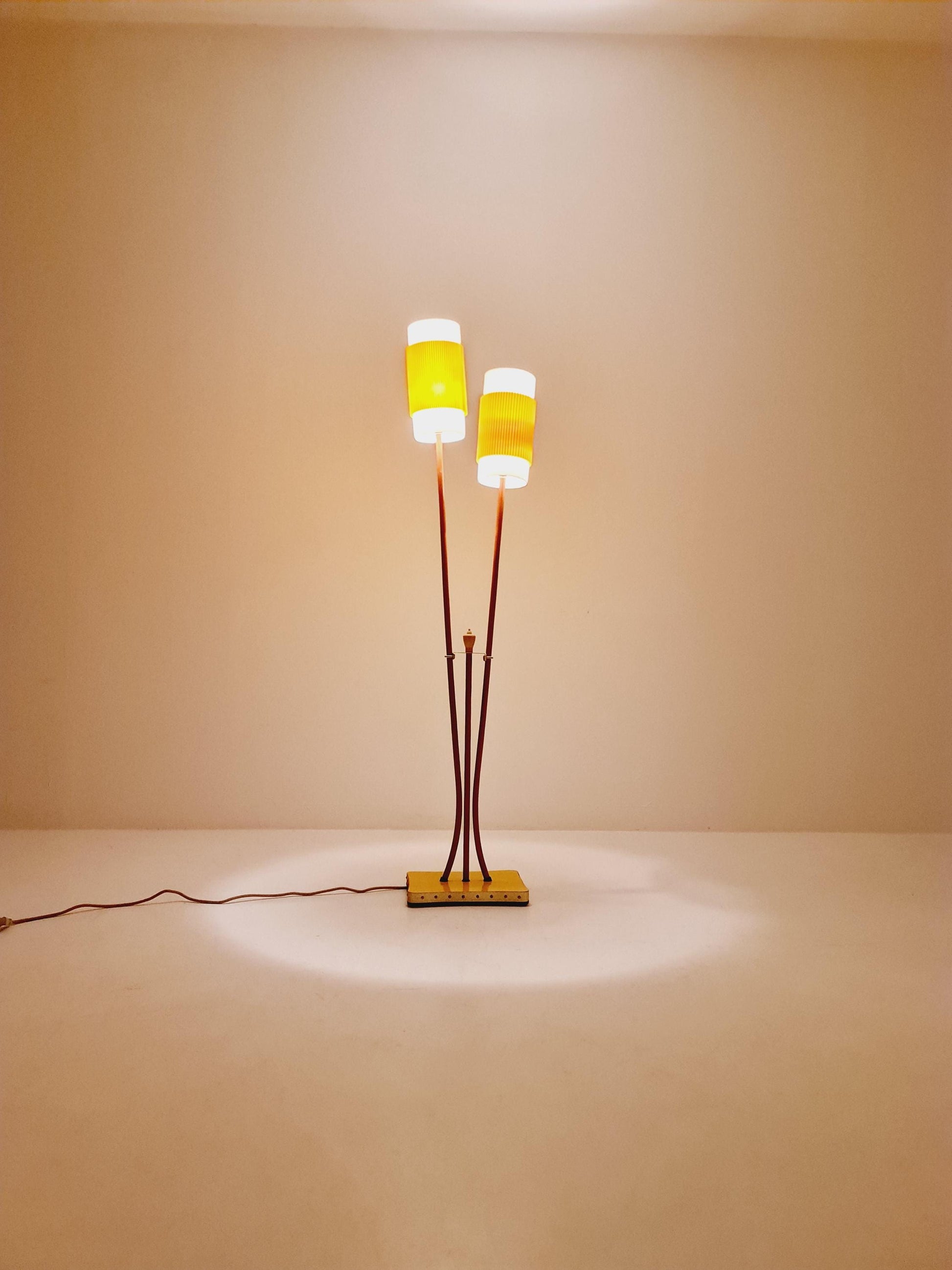 Super Rare Midcentury floor Lamp German DDR , 1960s