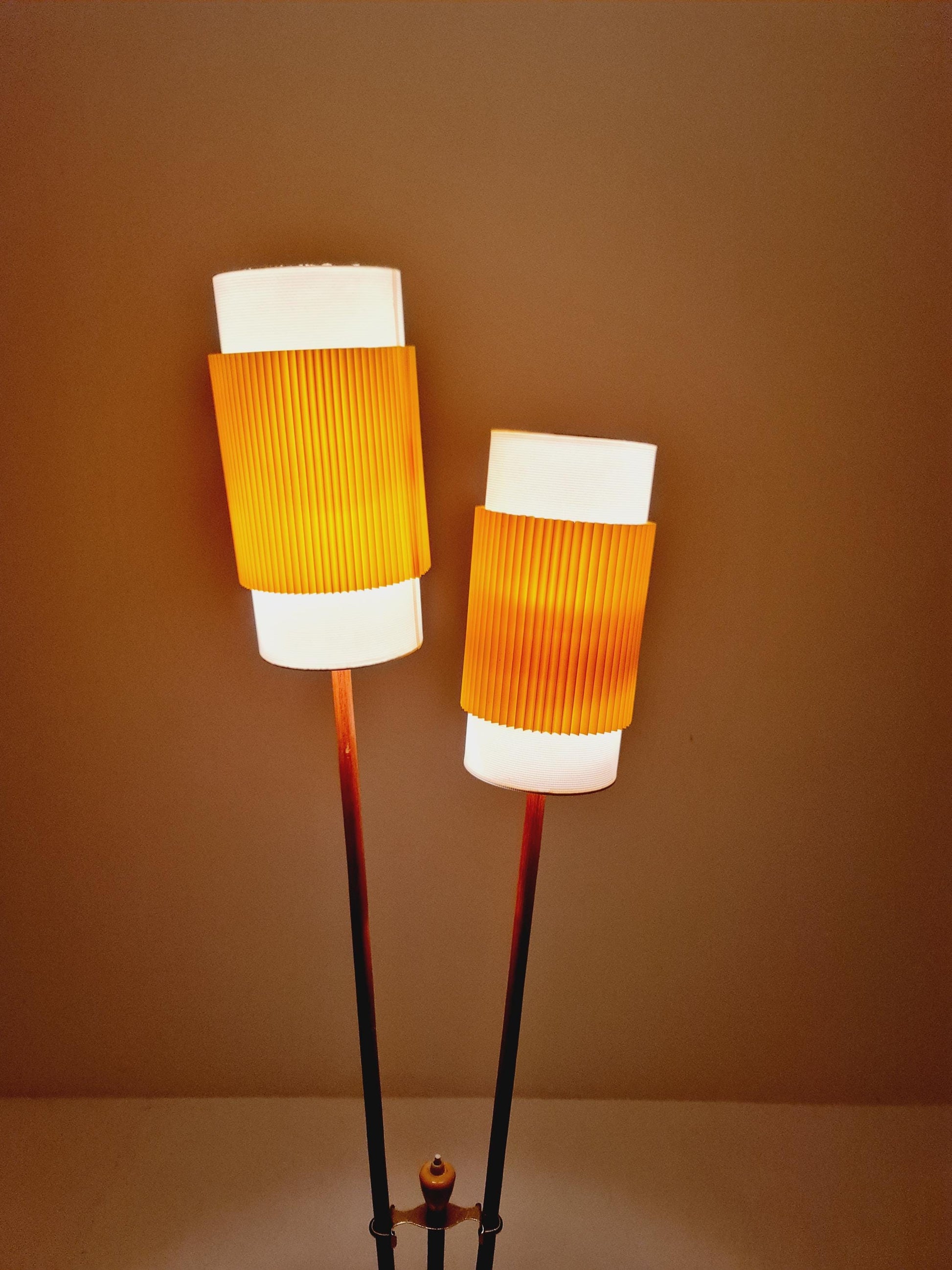 Super Rare Midcentury floor Lamp German DDR , 1960s