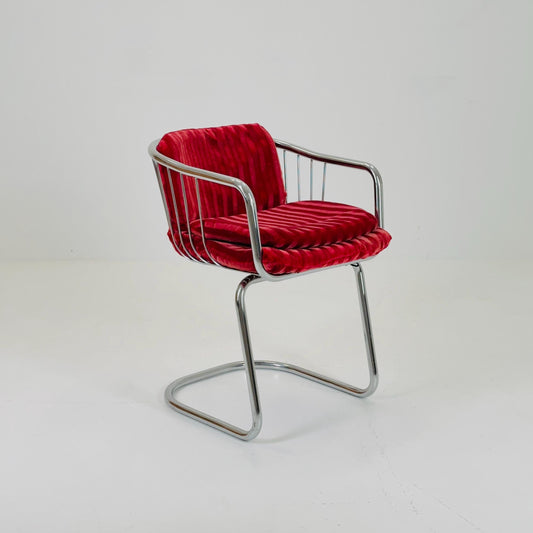 Mid century Dining armchair by Gastone Rinaldi, Italy, 1970s