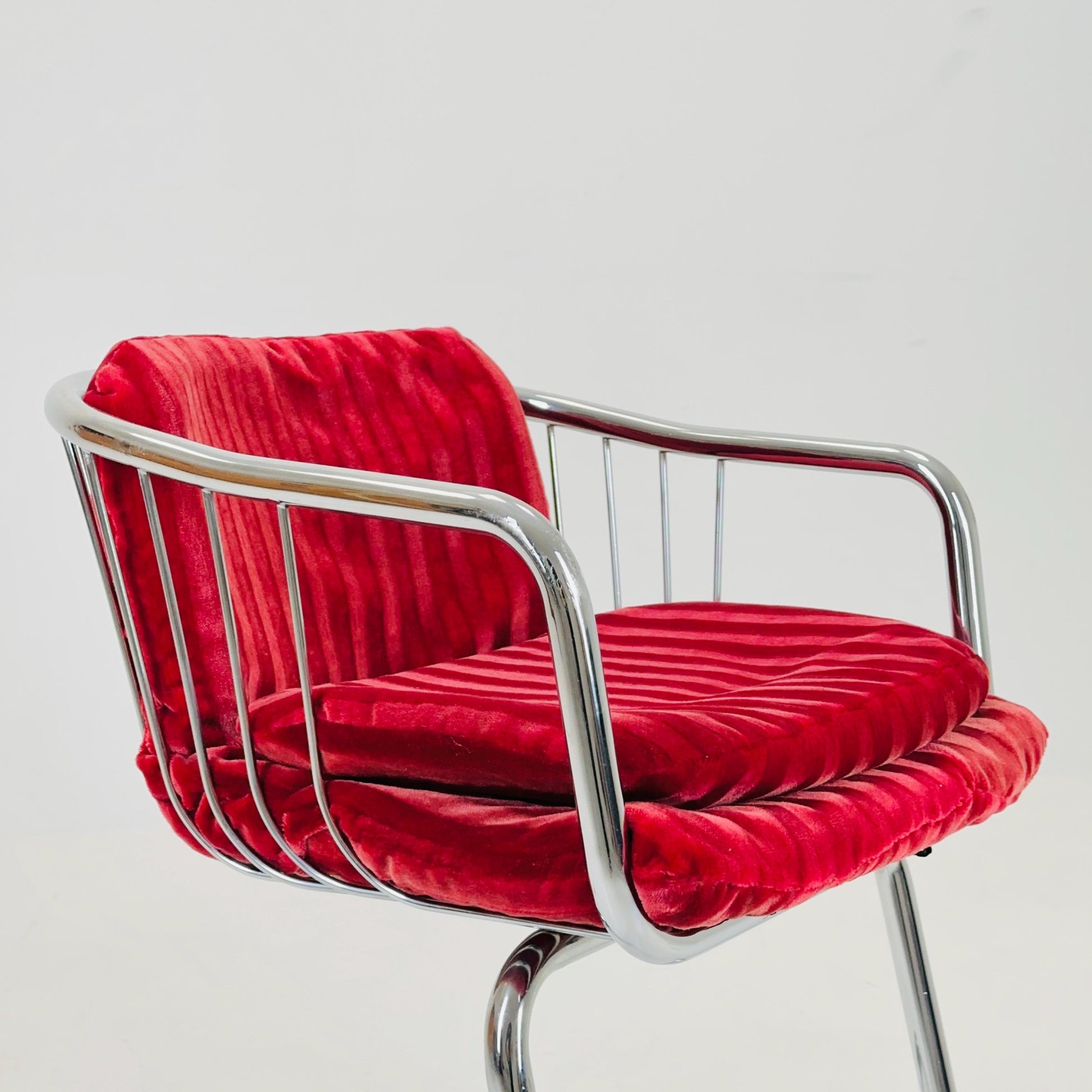 Mid century Dining armchair by Gastone Rinaldi, Italy, 1970s