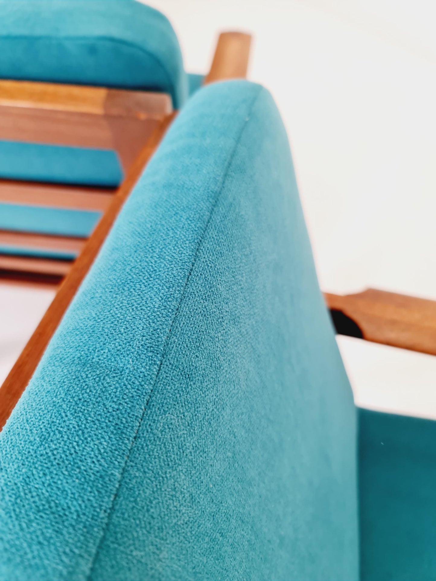 Mid century easy lounge chairs by Illum Wikkelso for Niels Eilersen , 1960s, Set of 2