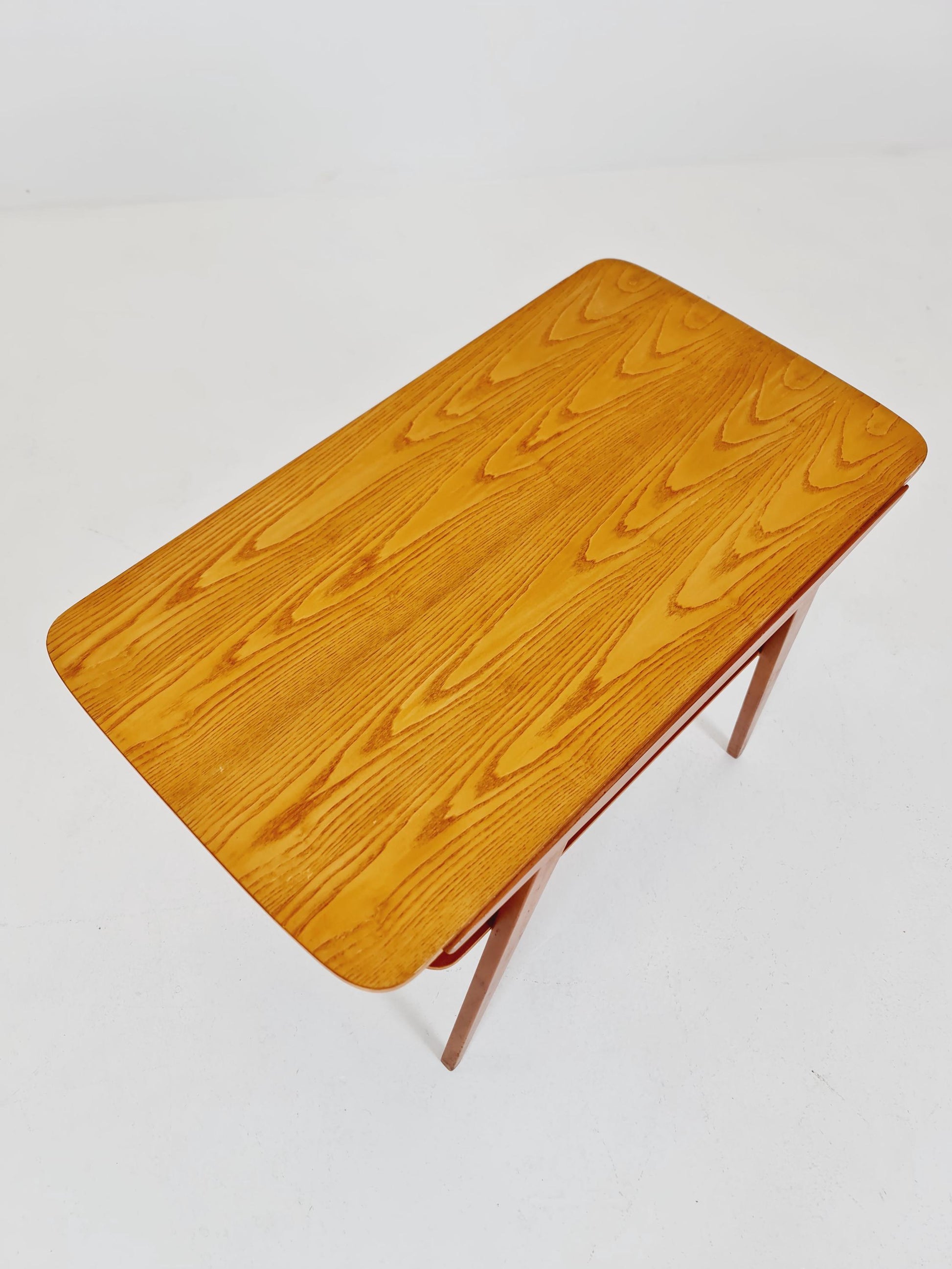 German Mid century Ash Coffe table, side tables by Else Möbelfabrik, 1960s