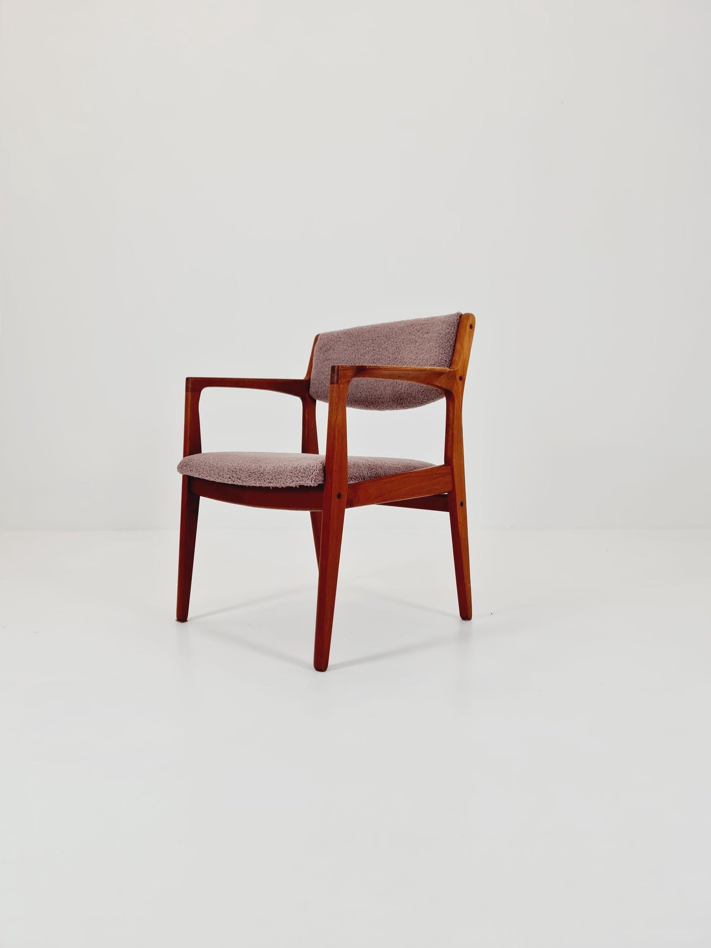 Danish Rare Teak Armchair By Erik Buch for Orum , 1960s
