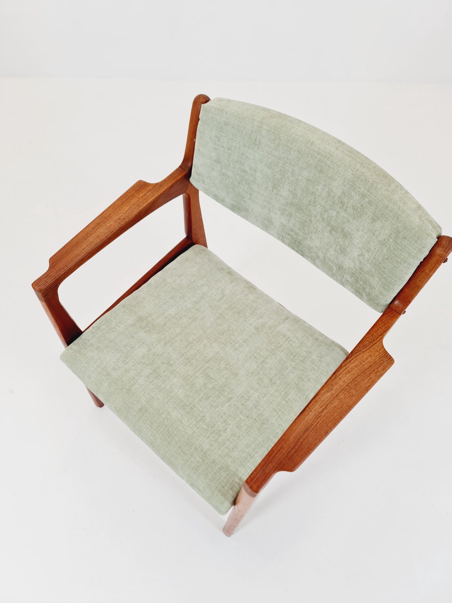 Danish Rare Teak Armchair By Erik Buch for Orum , 1960s