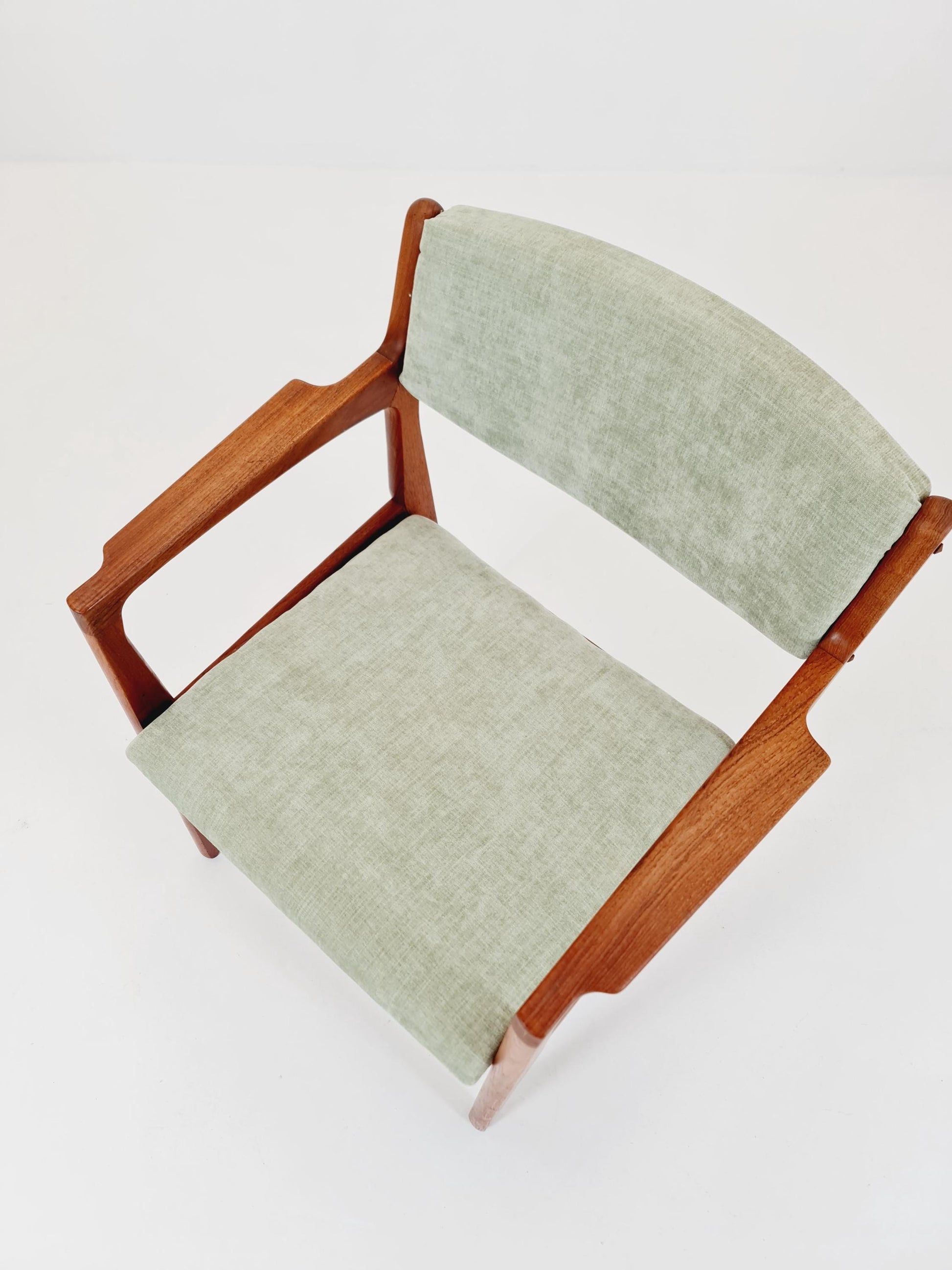 Danish Rare Teak Armchair By Erik Buch for Orum , 1960s