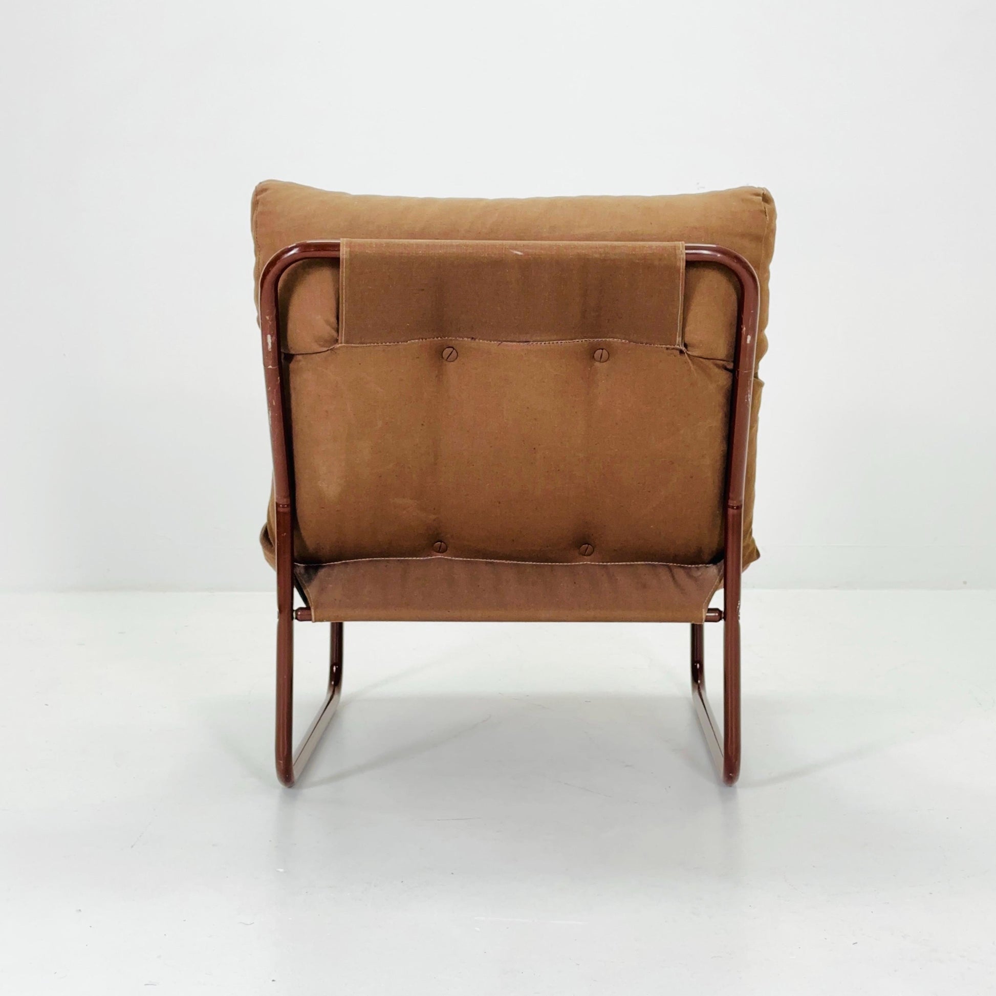 Mid century brown Pixi lounge chair by Gillis Lundgren for Ikea, 1970s