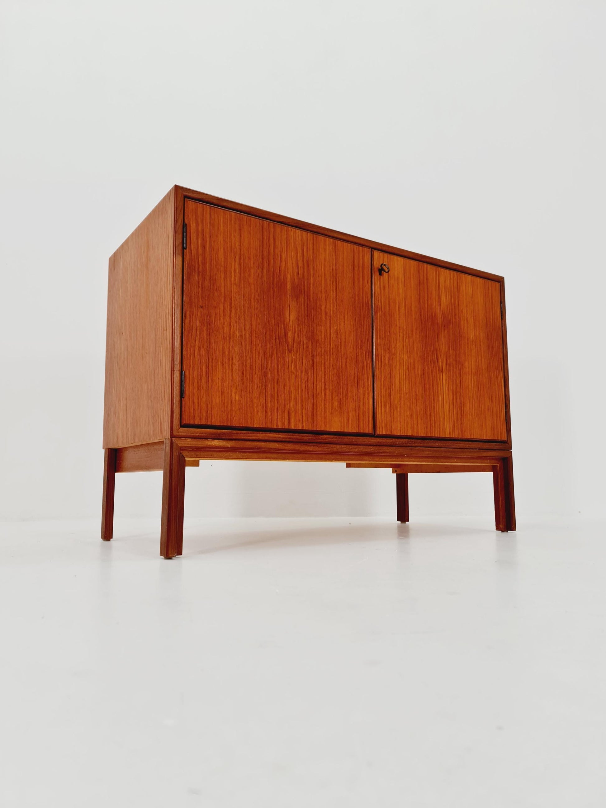 Mid-century Danish vintage Teak hallway cabinet, sideboard, 1960s