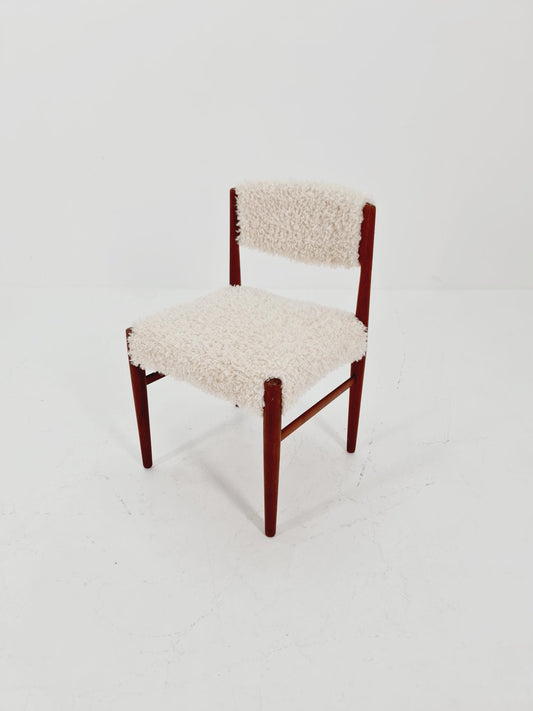 Danish Modern Teak Chair Design By clostrup , 1960s,