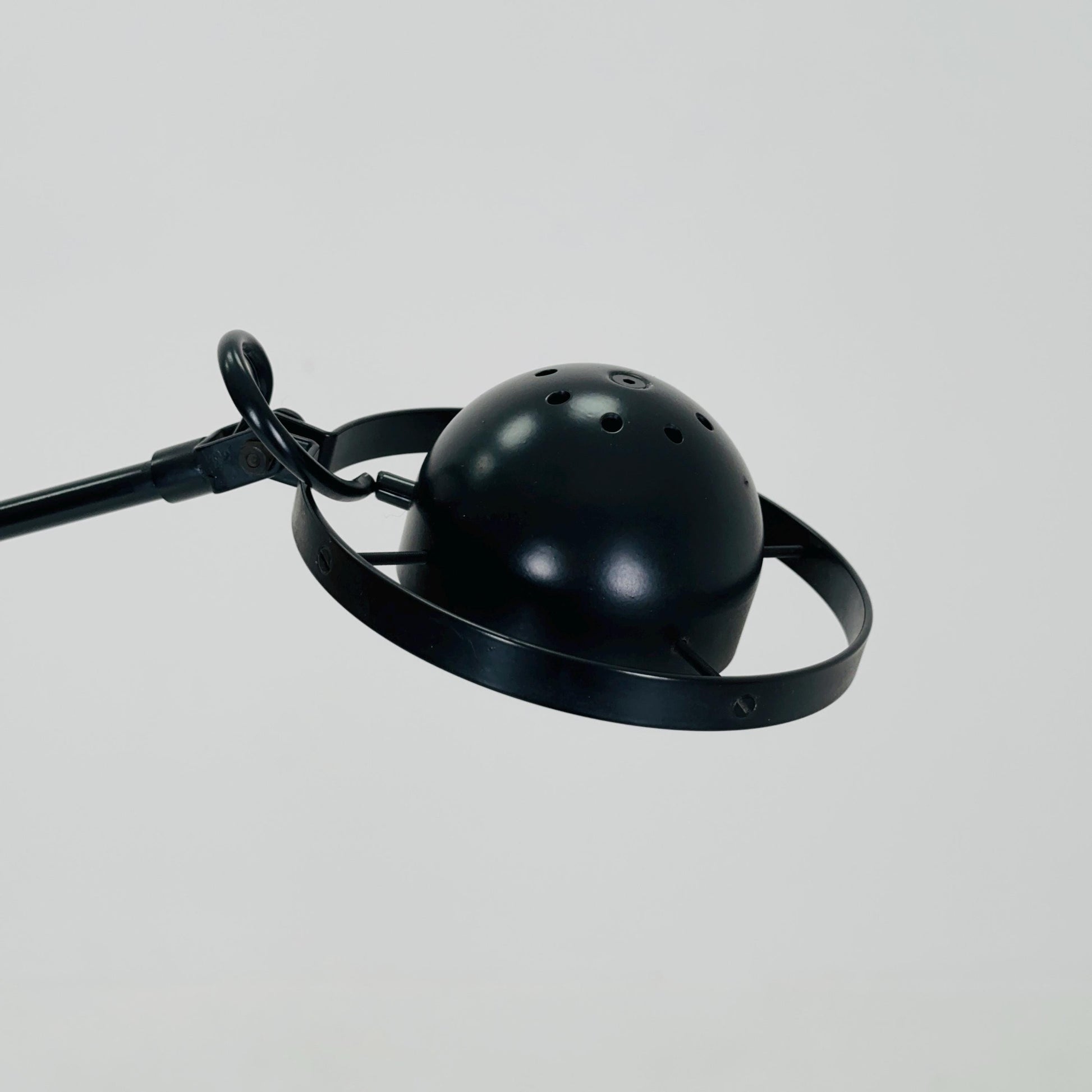 Post Modern black Adjustable floor lamp by Gammalux Italy, 1970s