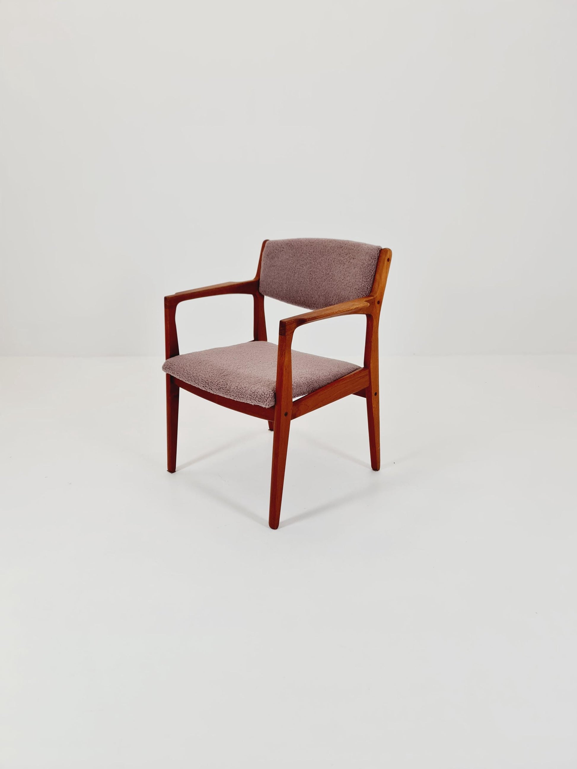 Danish Rare Teak Armchair By Erik Buch for Orum , 1960s