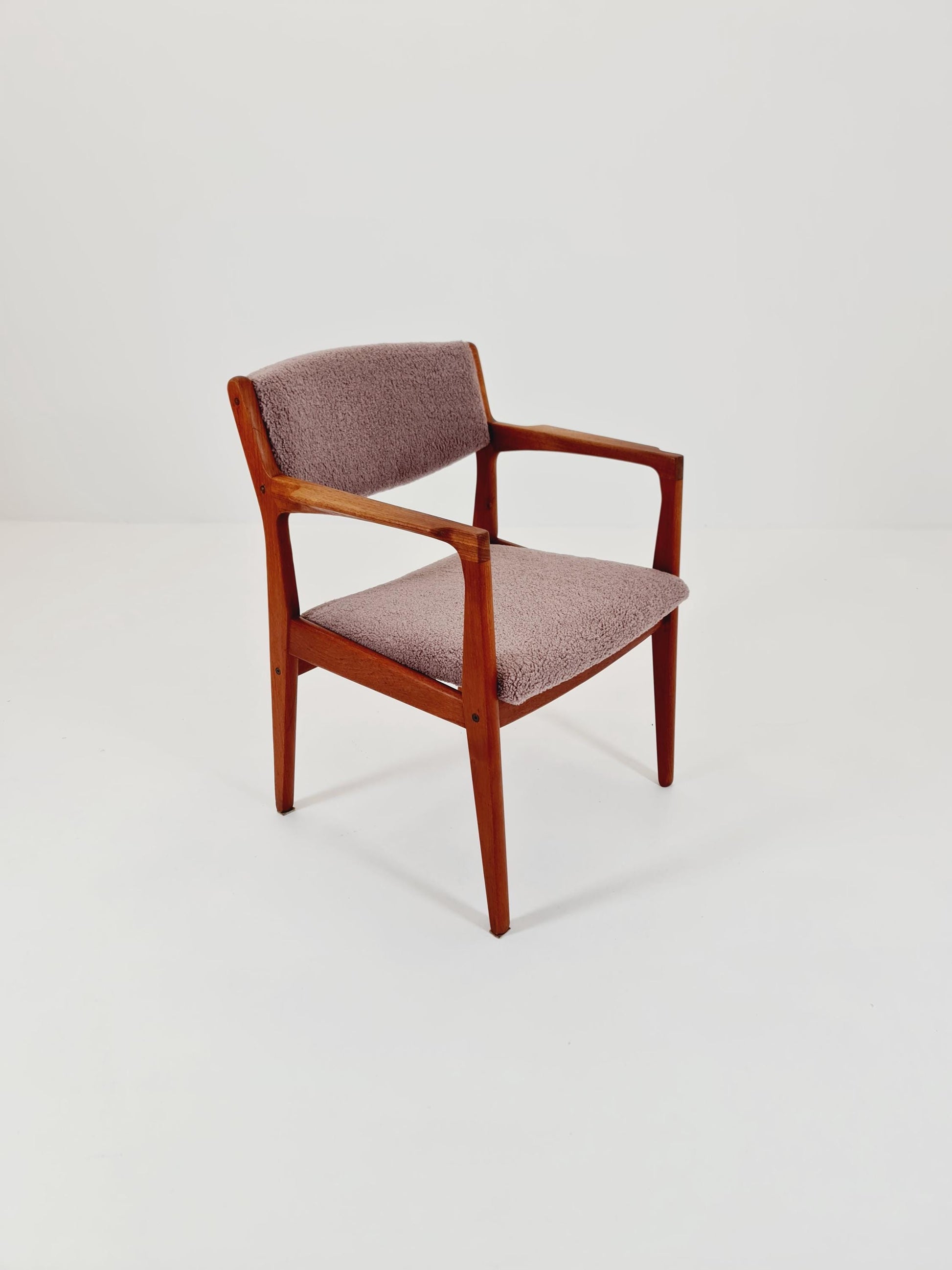 Danish Rare Teak Armchair By Erik Buch for Orum , 1960s
