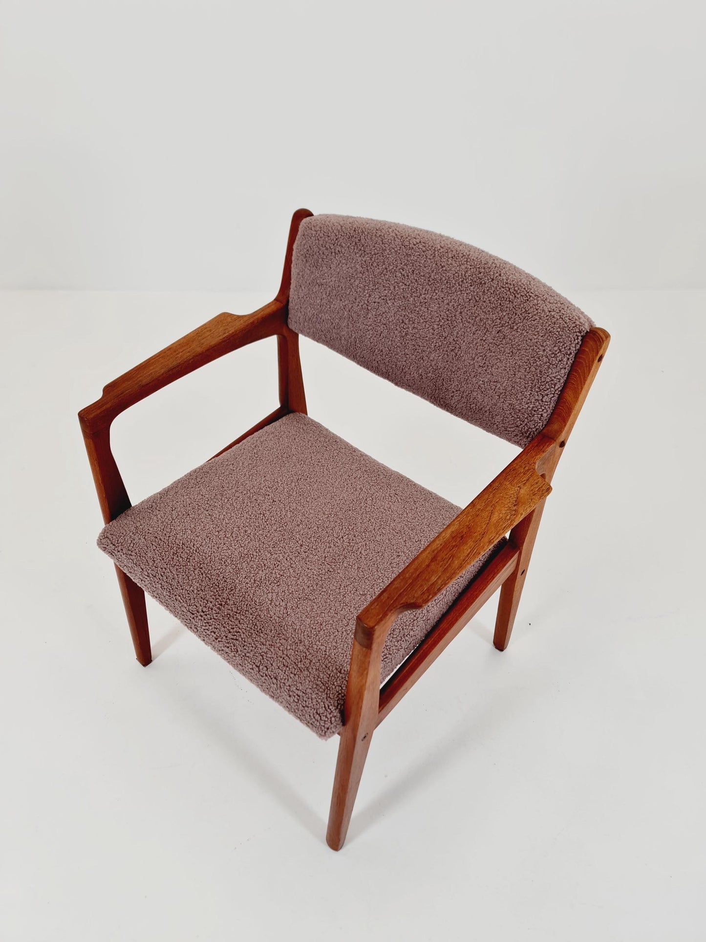 Danish Rare Teak Armchair By Erik Buch for Orum , 1960s