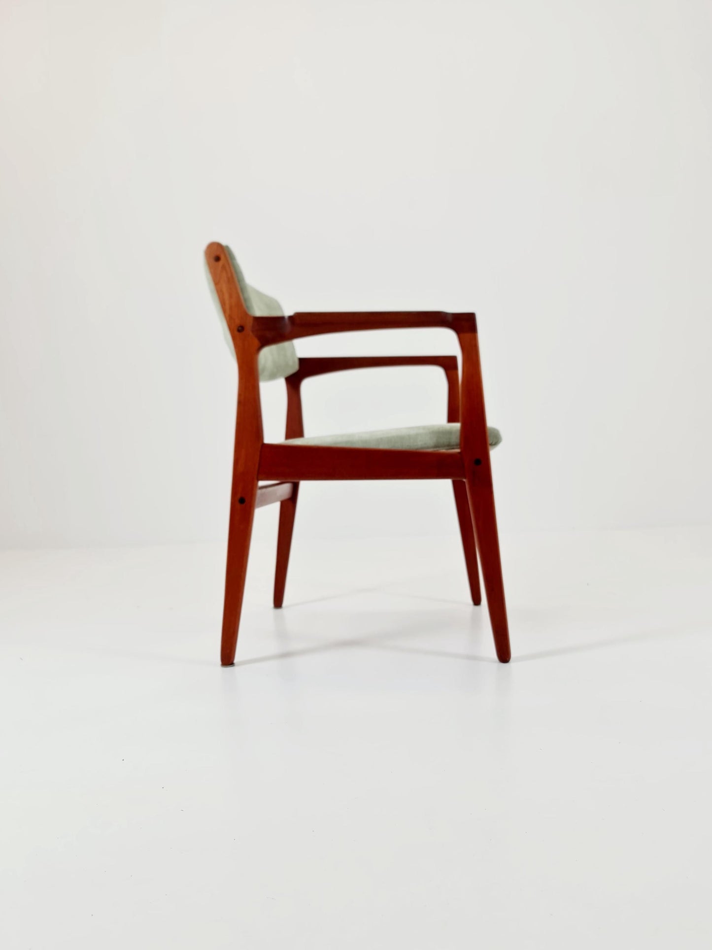 Danish Rare Teak Armchair By Erik Buch for Orum , 1960s