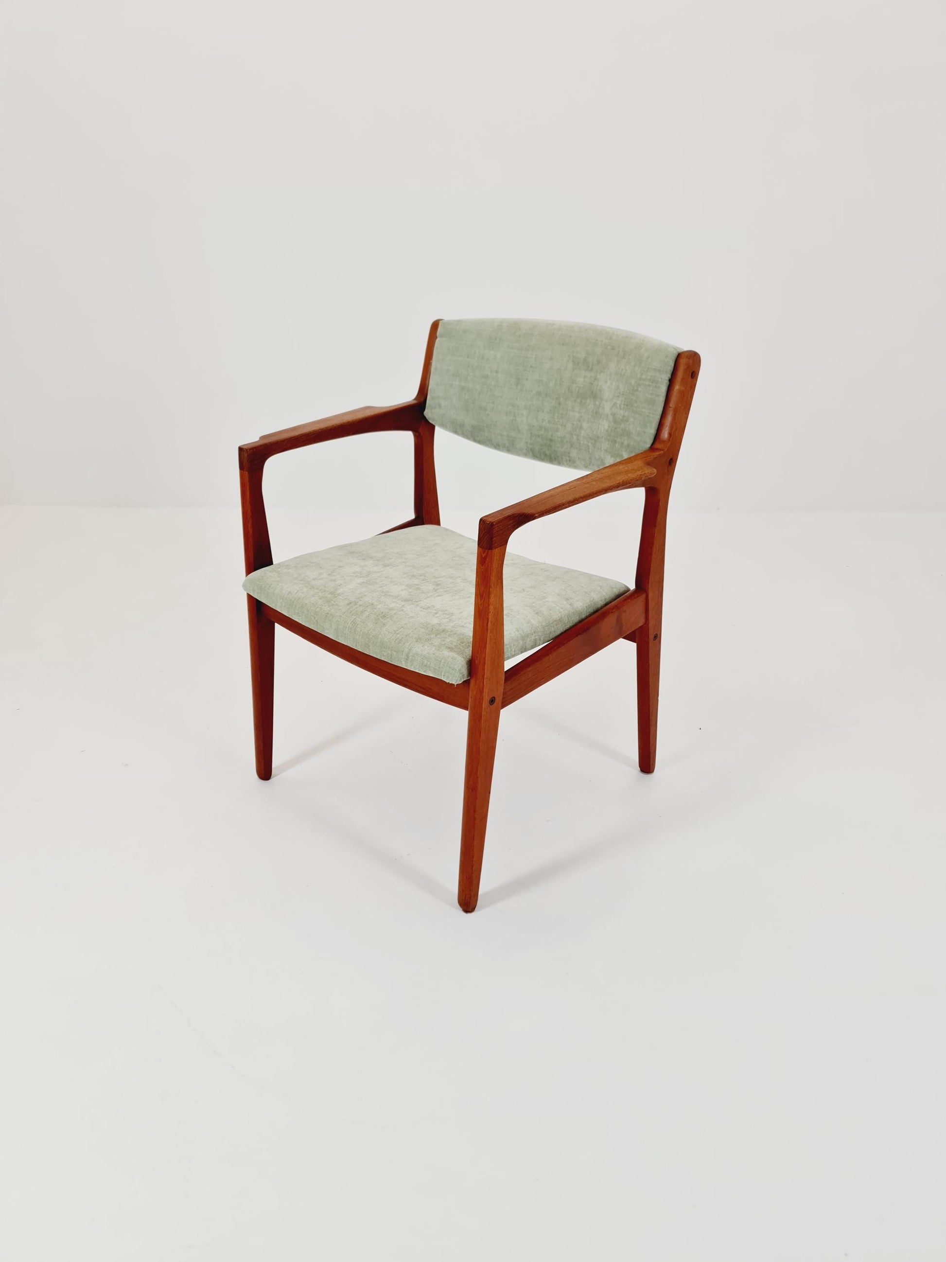 Danish Rare Teak Armchair By Erik Buch for Orum , 1960s