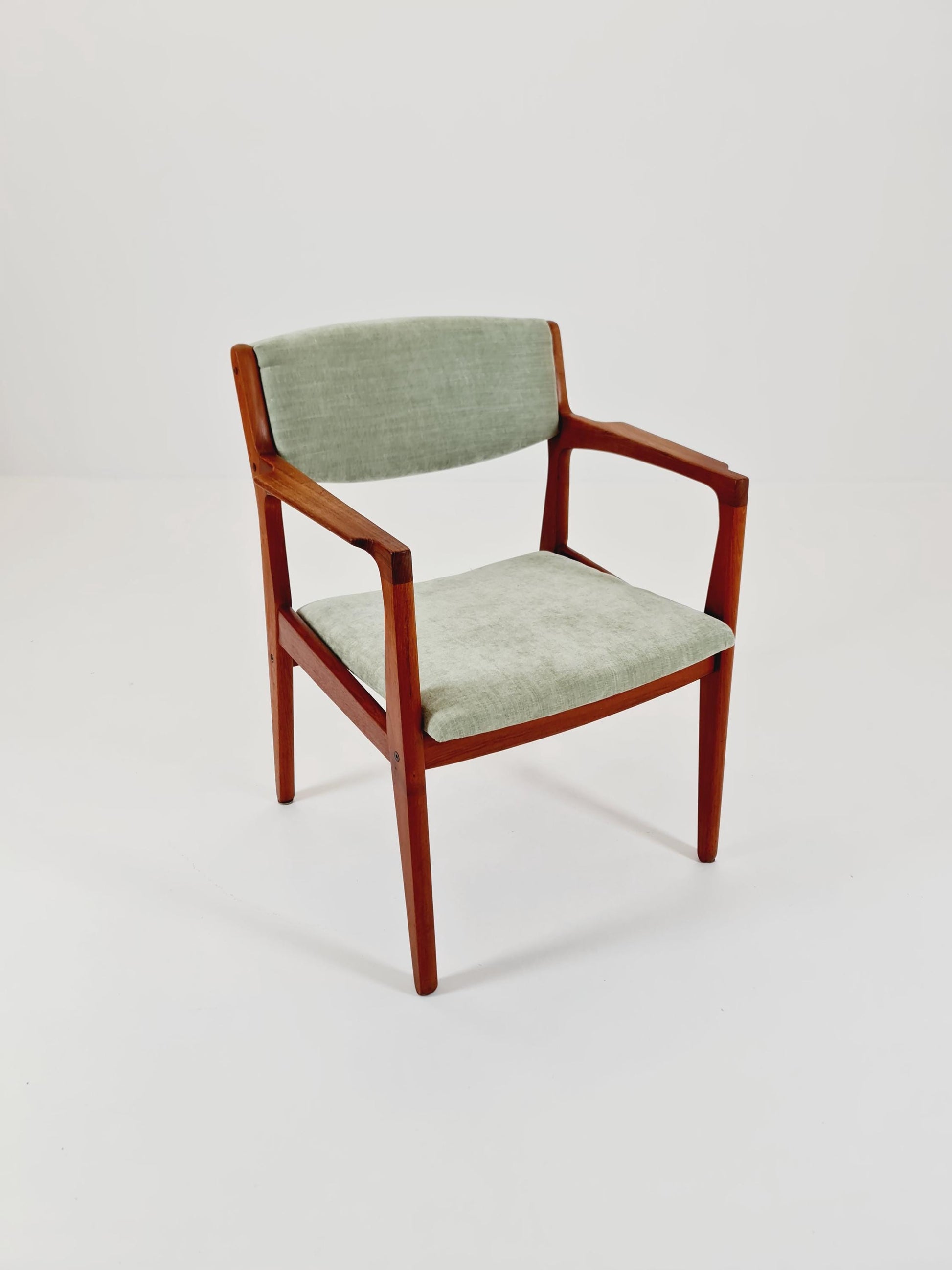 Danish Rare Teak Armchair By Erik Buch for Orum , 1960s