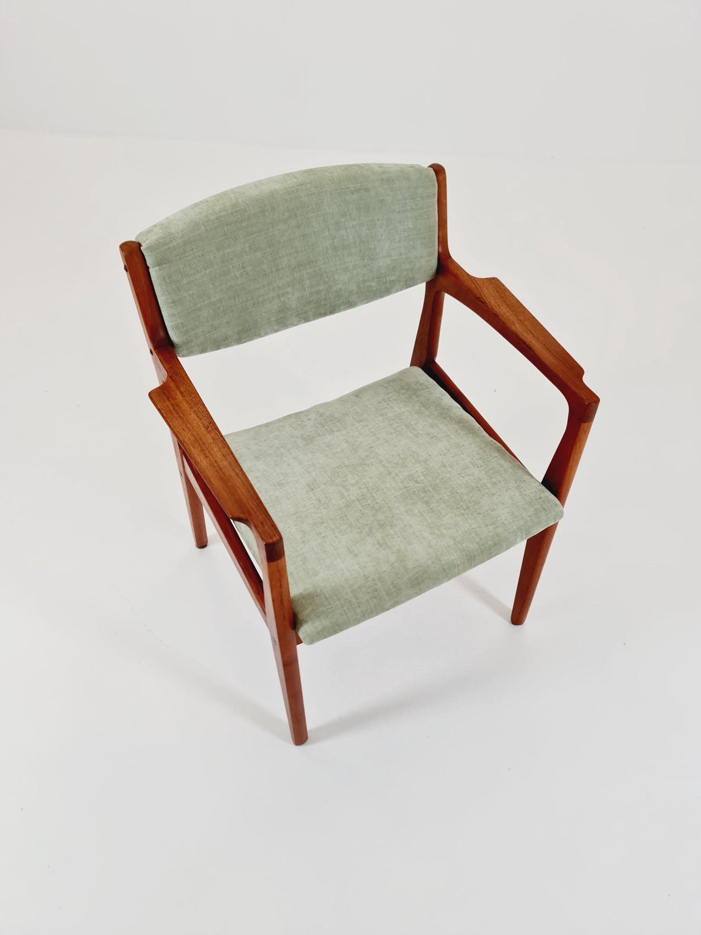 Danish Rare Teak Armchair By Erik Buch for Orum , 1960s
