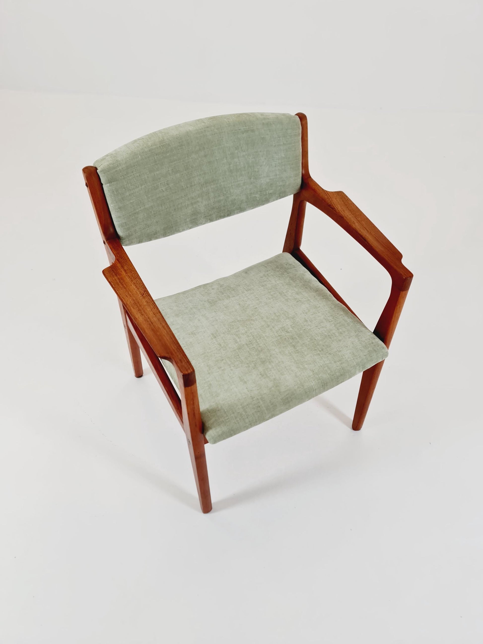 Danish Rare Teak Armchair By Erik Buch for Orum , 1960s