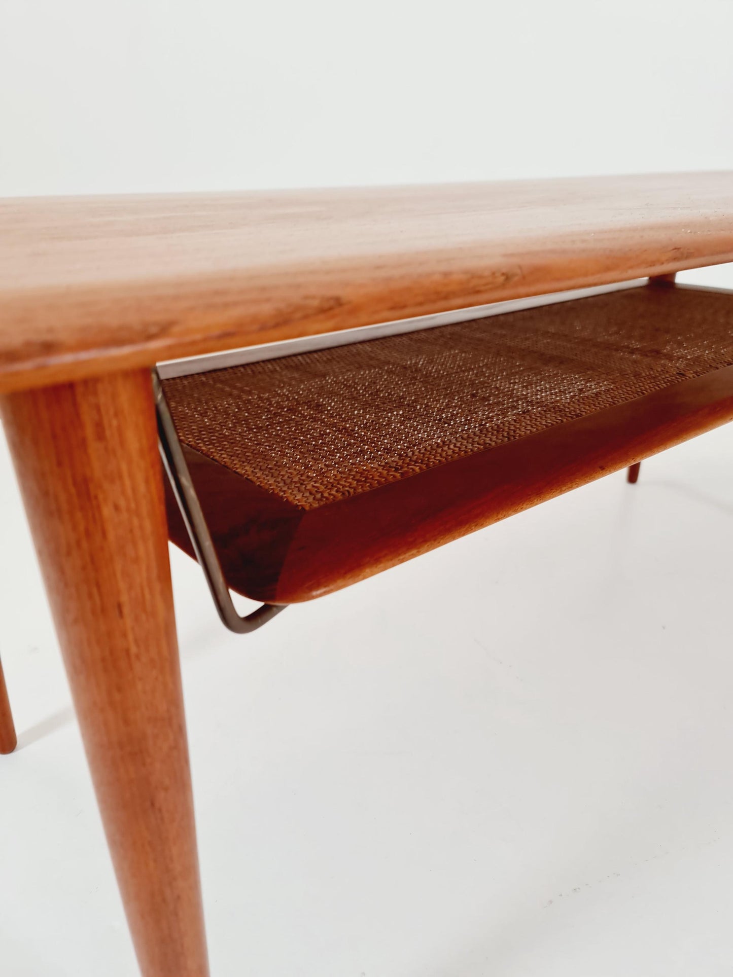 Danish Teak Coffee Table by Peter Hvidt &Orla Mølgaard for France and søn , 1960s