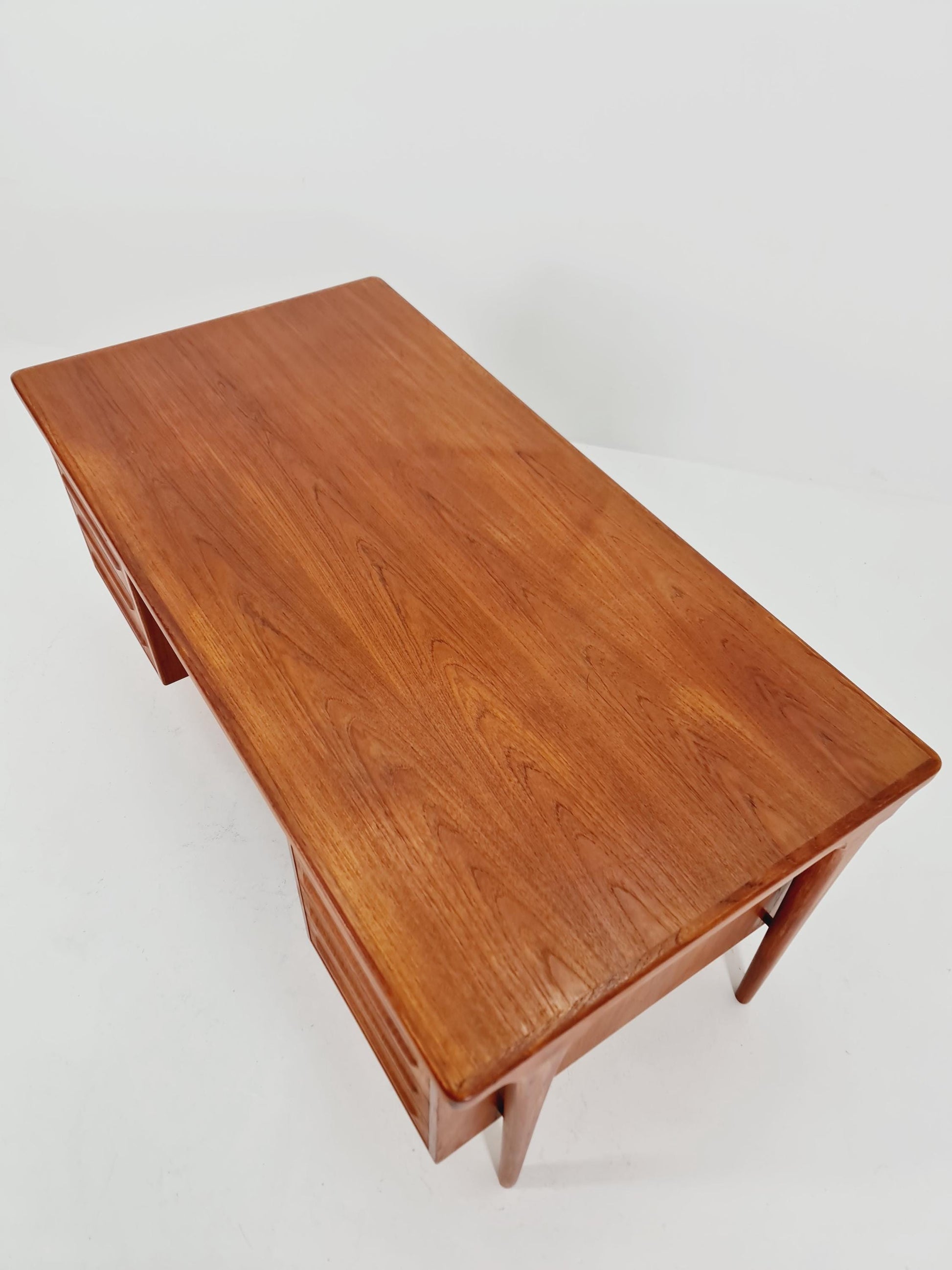 Danish teak desk model Executive Desk by Ib Kofod Larsen, 1960s