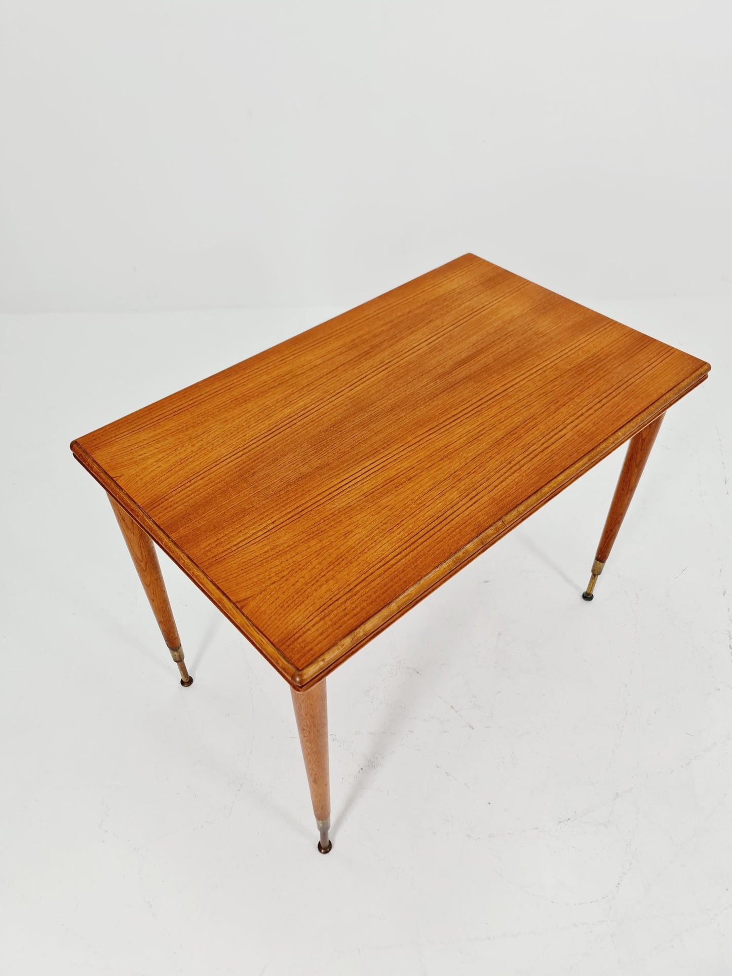 Dining German teak vintage extendable table, by Kitifa Möbel 1950s