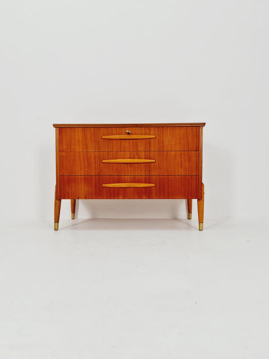 Midcentury Swedish design chest of drawers / drawer dresser /3 drawers cabinet, 1960s