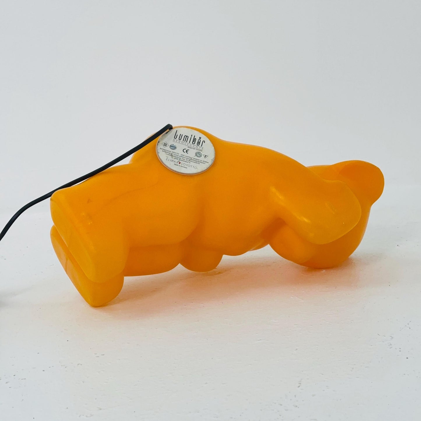 Rare Space Age Vintage German Lumibär Floor Lamp by Elmar Flötotto for Flötotto 1980