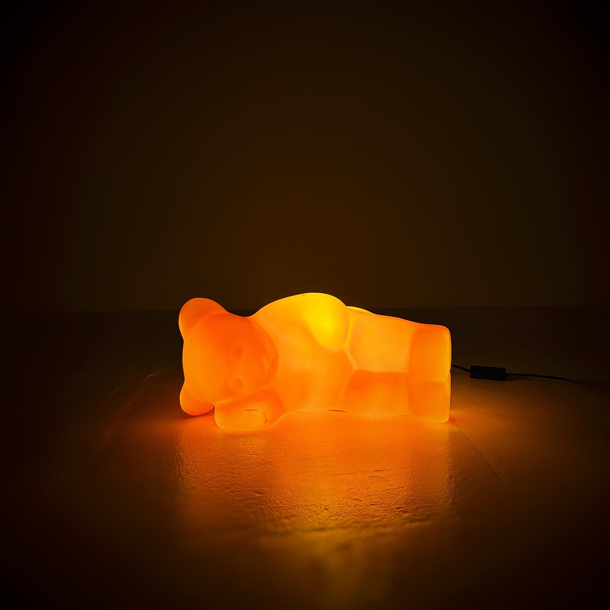 Rare Space Age Vintage German Lumibär Floor Lamp by Elmar Flötotto for Flötotto 1980