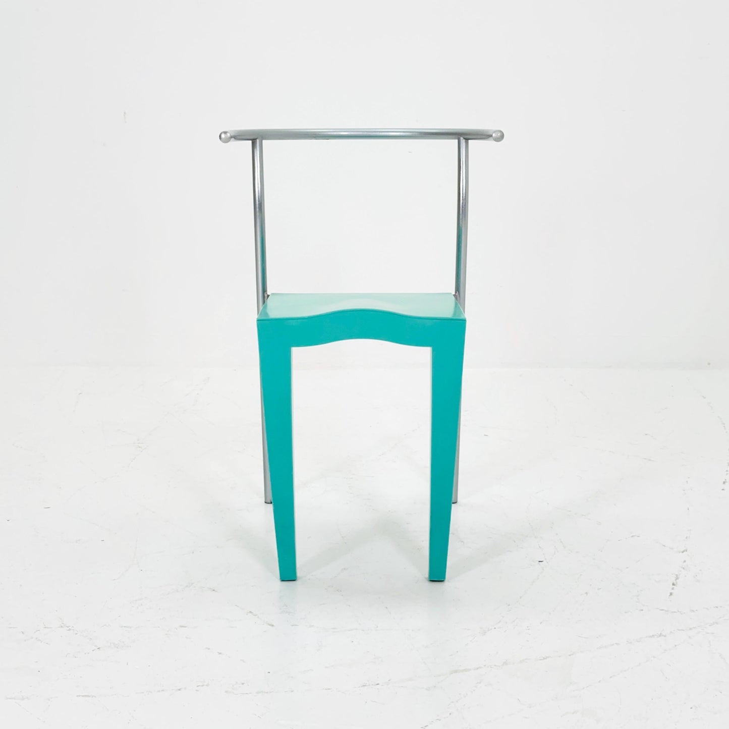 Mid century Dr. Globe Chair by Philippe Starck for Kartell Italy, 1990s – Turquoise