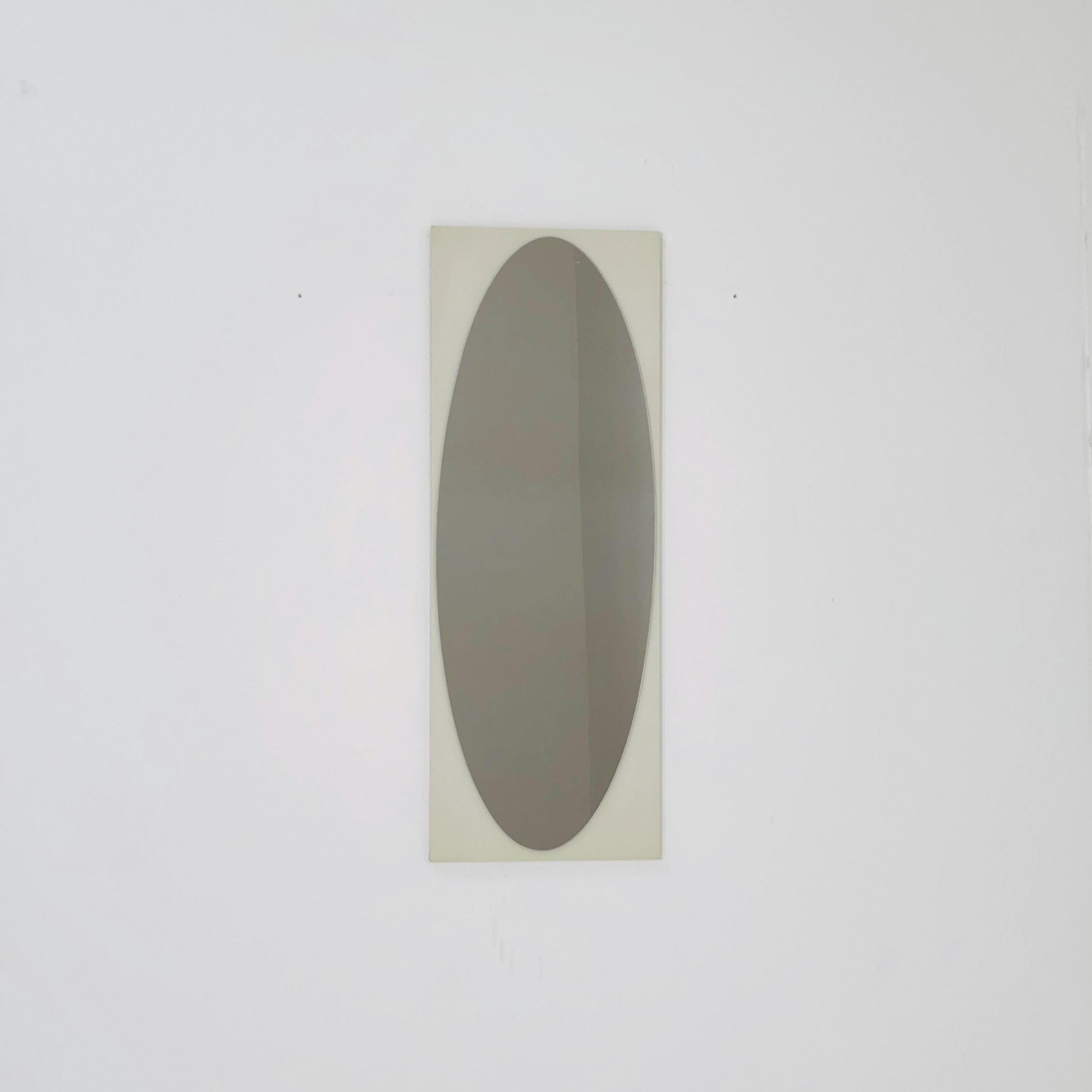 Space Age Large Italian Red Wall Mirror 1970s