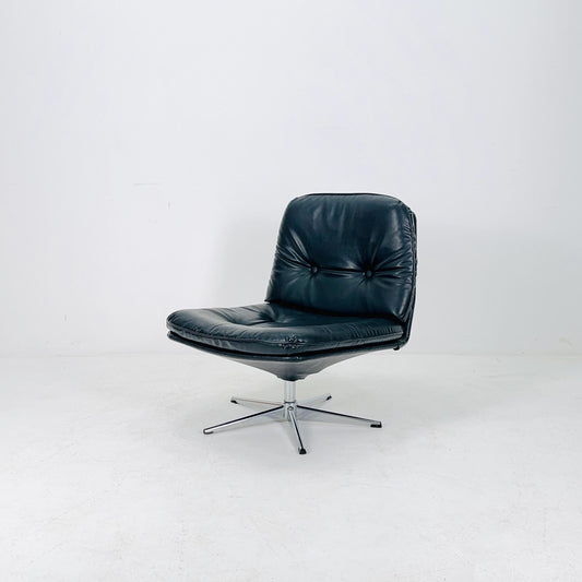 Mid century Swivel Mila lounge Chair Designed by Gillis Lundgren for Ikea in the 1960s