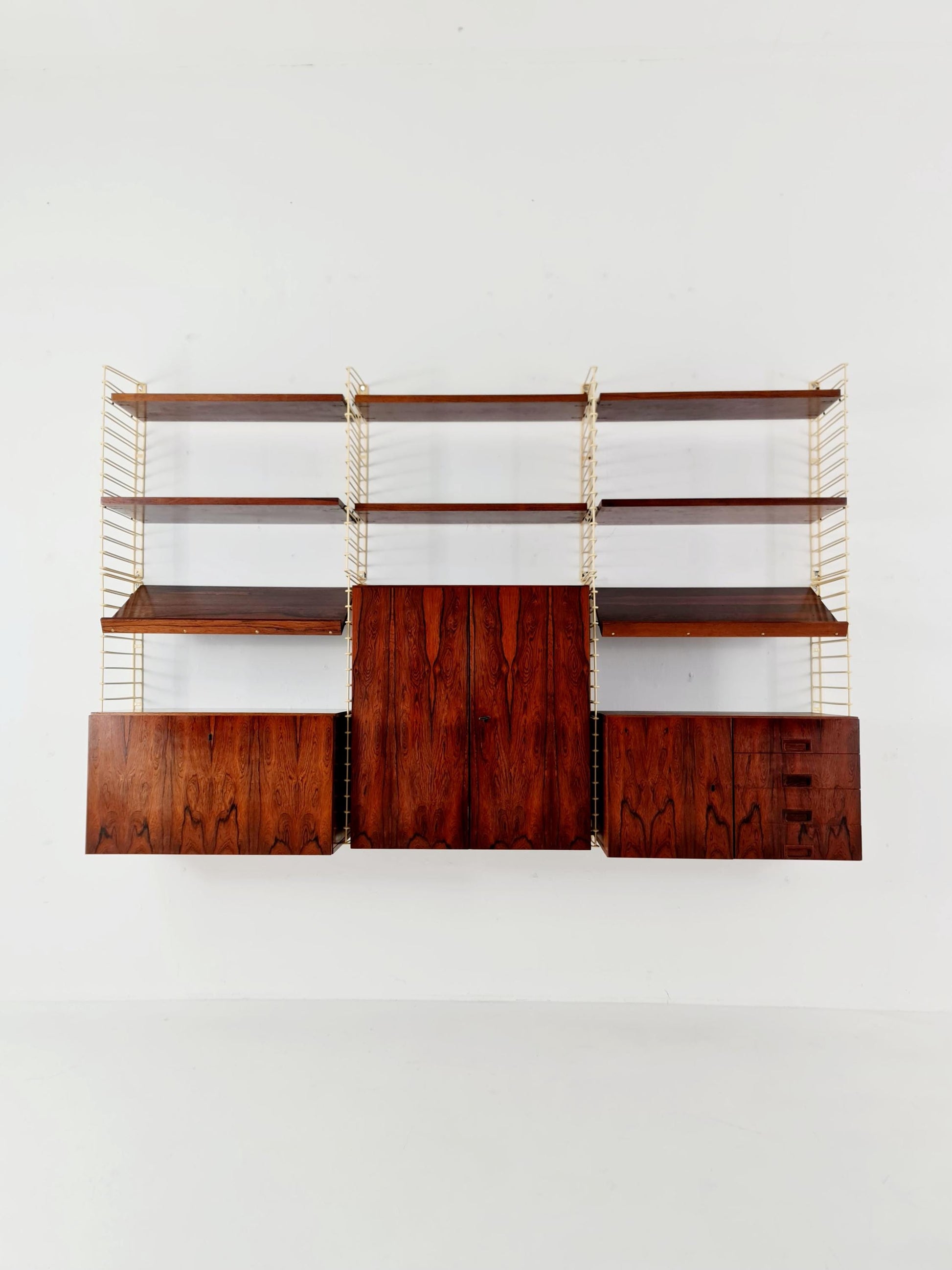 German shelf-system by Mustring West Germany Rosewood , 1950s