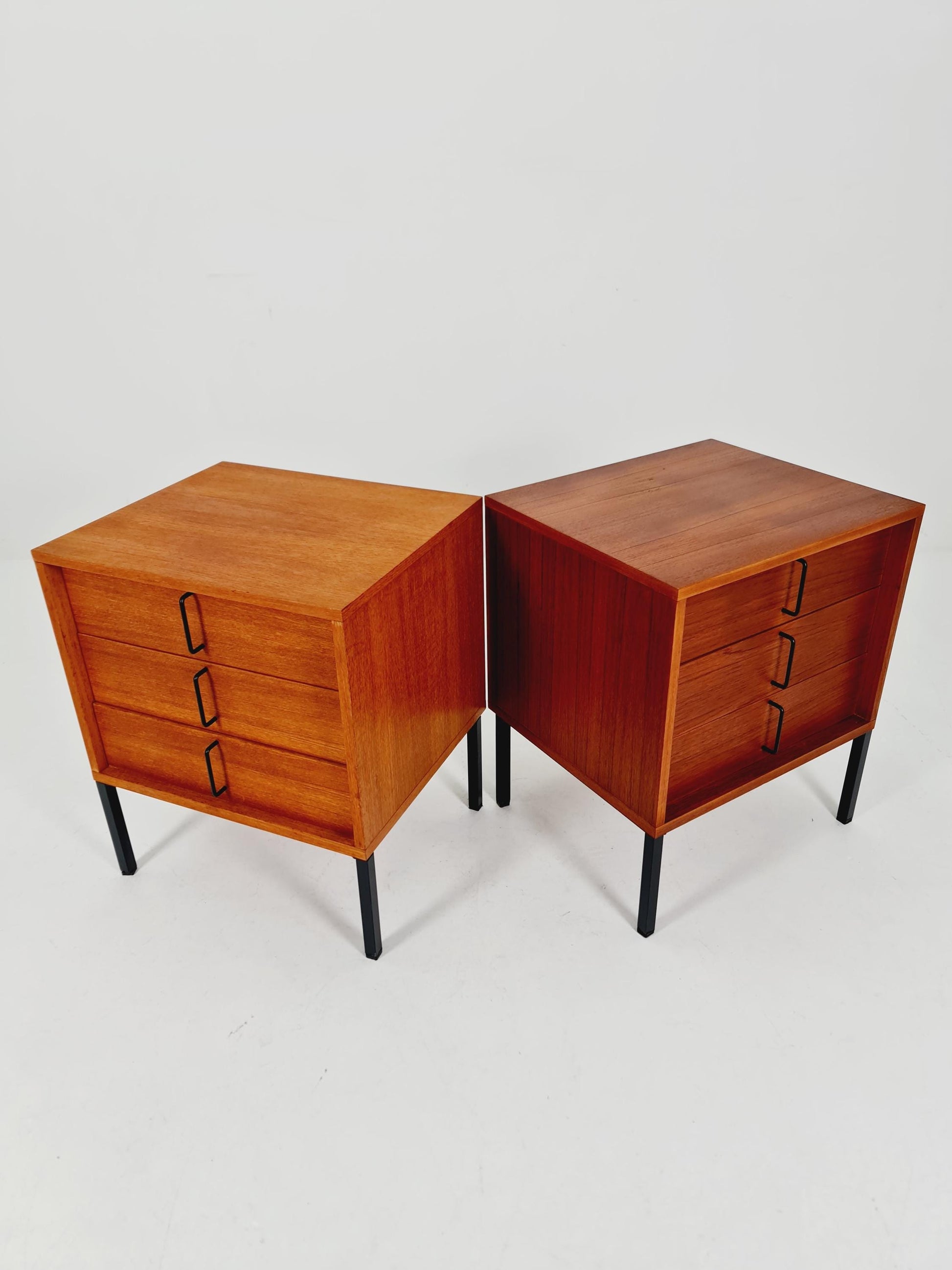 Midcentury German teak chest of drawers by Günther Renkel for Rego Möbel 1960s