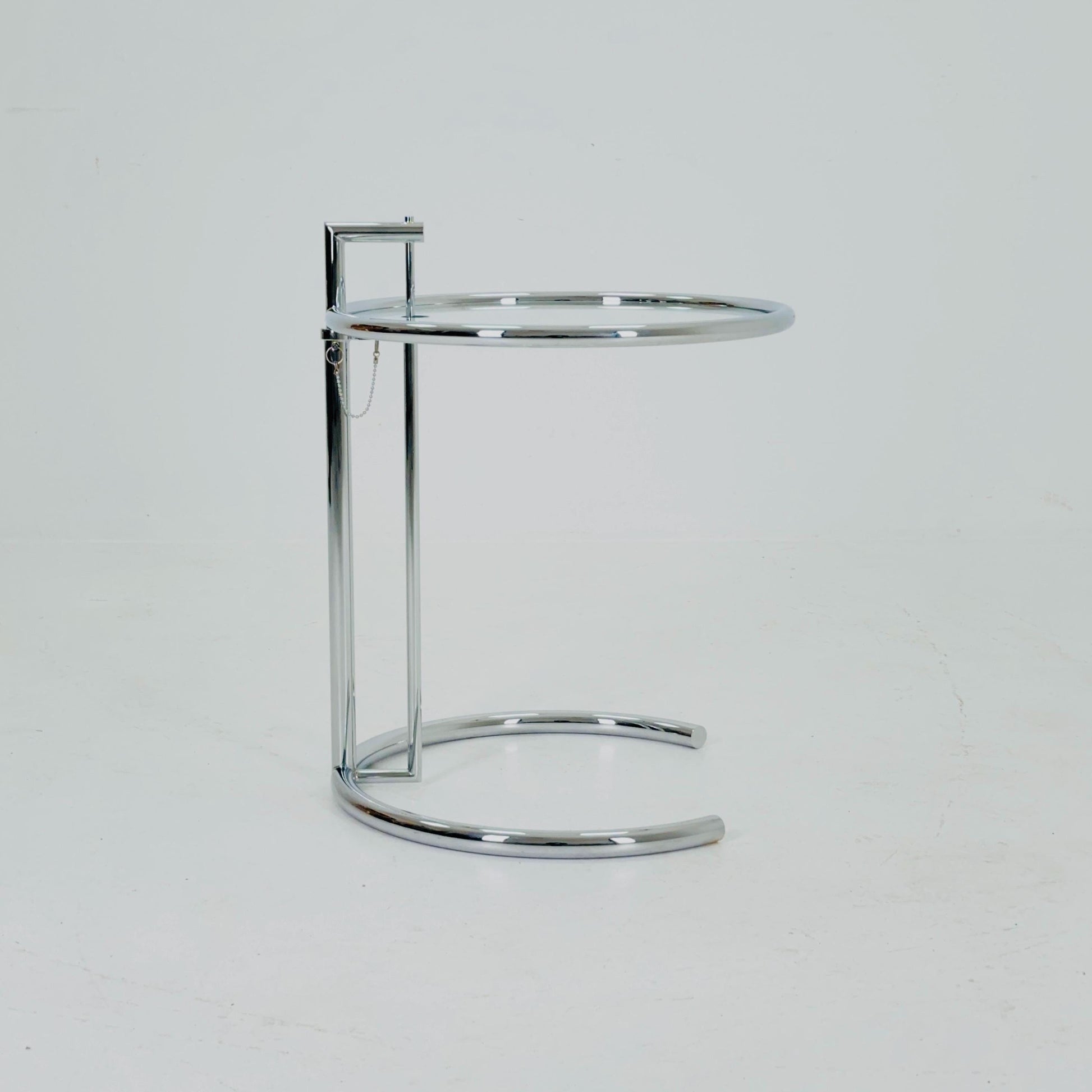 Mid century Vintage style of the Adjustable Table E 1027 by Eileen Gray Italy 1990s
