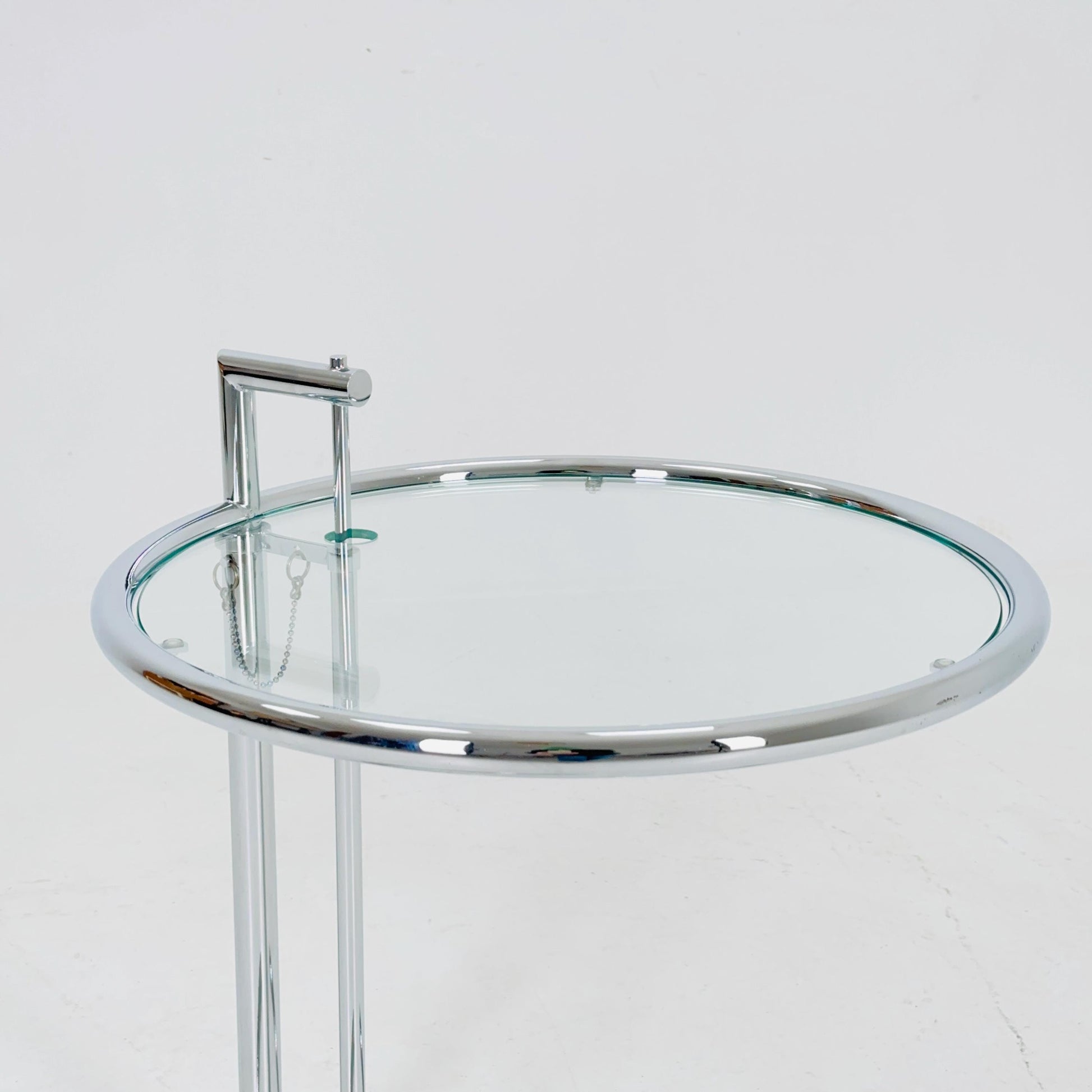 Mid century Vintage style of the Adjustable Table E 1027 by Eileen Gray Italy 1990s