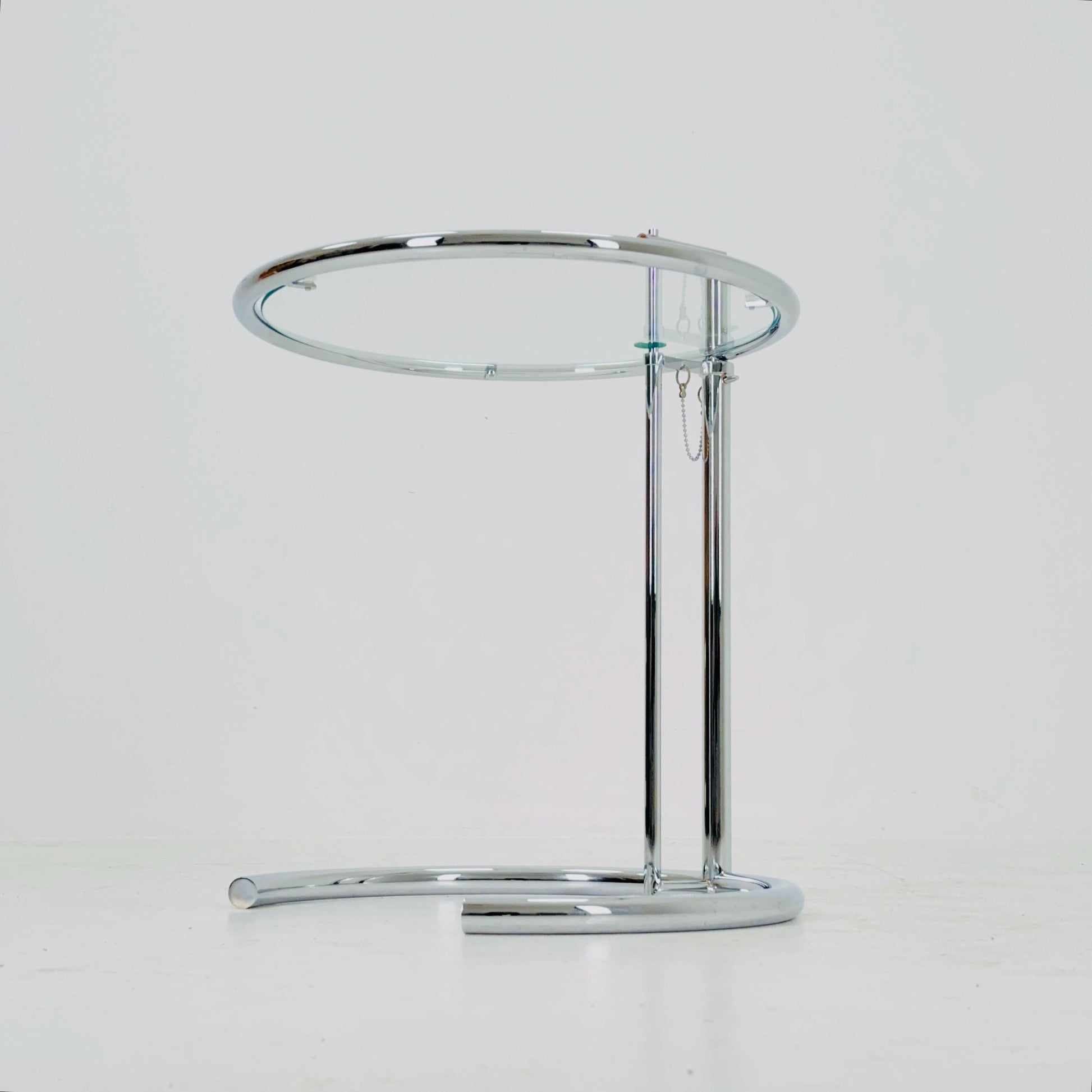 Mid century Vintage style of the Adjustable Table E 1027 by Eileen Gray Italy 1990s