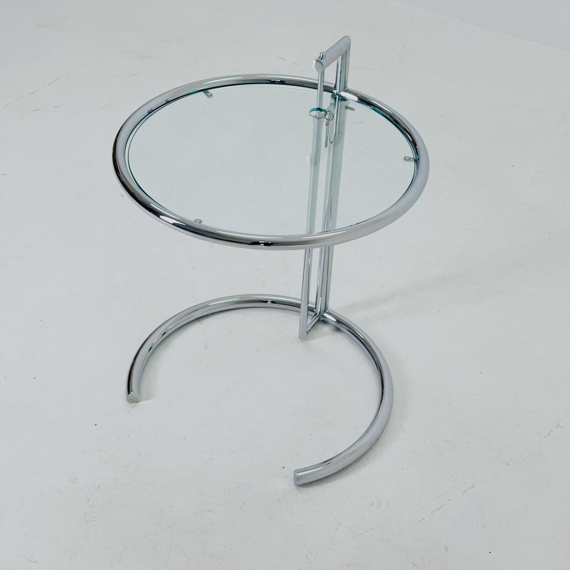 Mid century Vintage style of the Adjustable Table E 1027 by Eileen Gray Italy 1990s