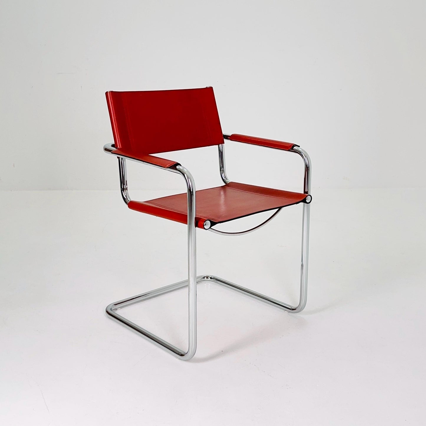 Model MG5 Centro Studi desk chair by Mart Stam & Marcel Breuer for Matteo Grassi, 1970s