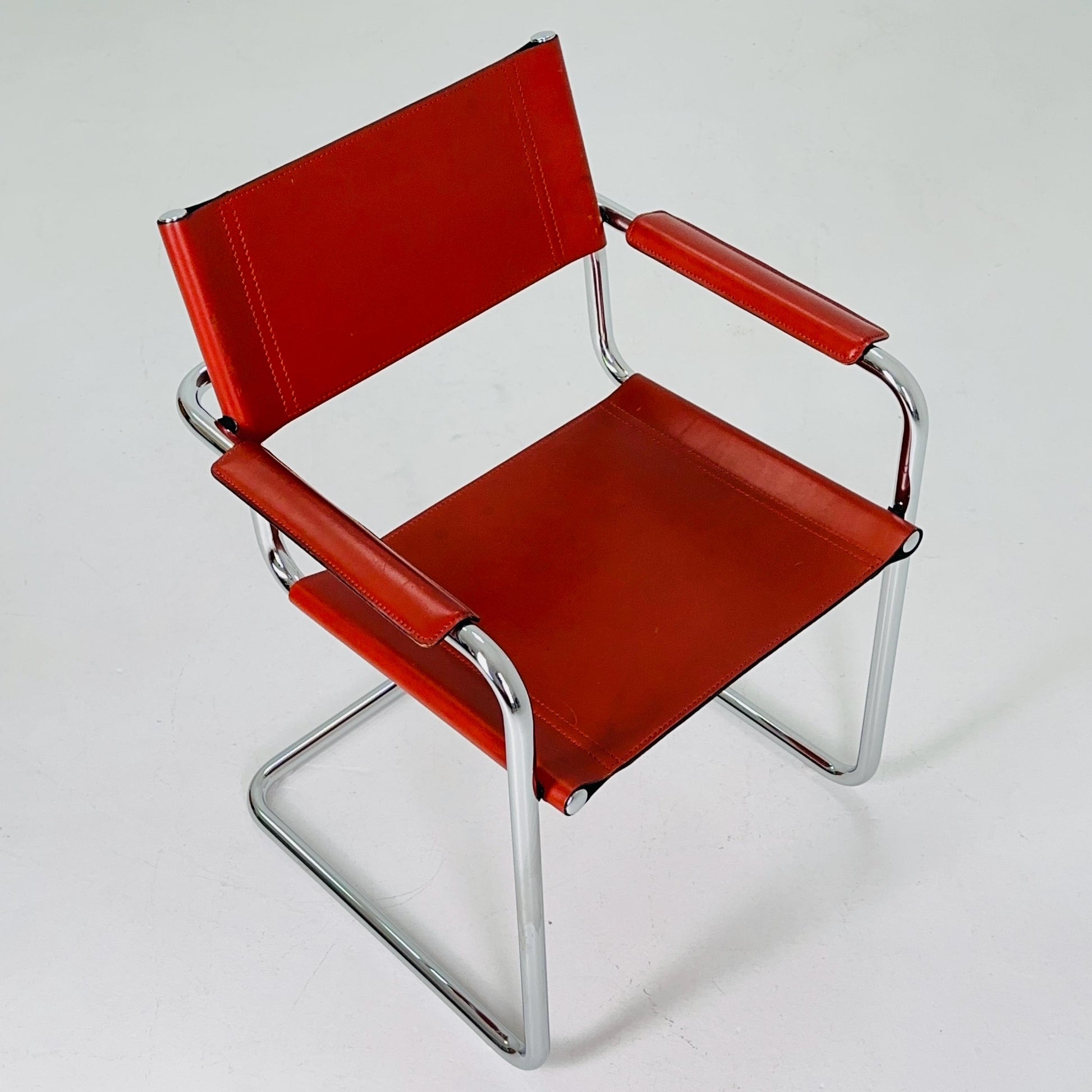 Model MG5 Centro Studi desk chair by Mart Stam & Marcel Breuer for Matteo Grassi, 1970s