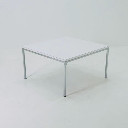 Mid century white coffee Table from Läsko Studioform International, 1980s German