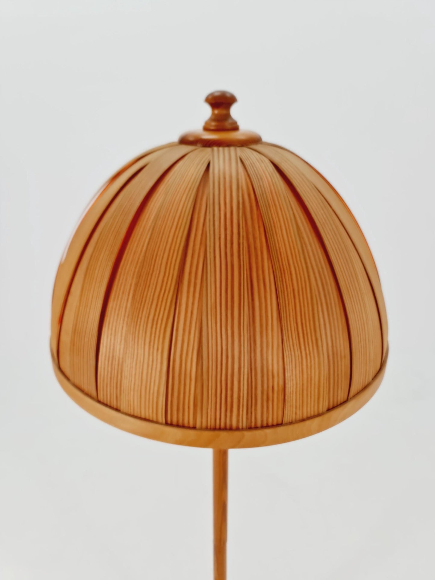 Mid century Super rare Floor lamp by Solbackens svarveri ,Sweden , 1960s