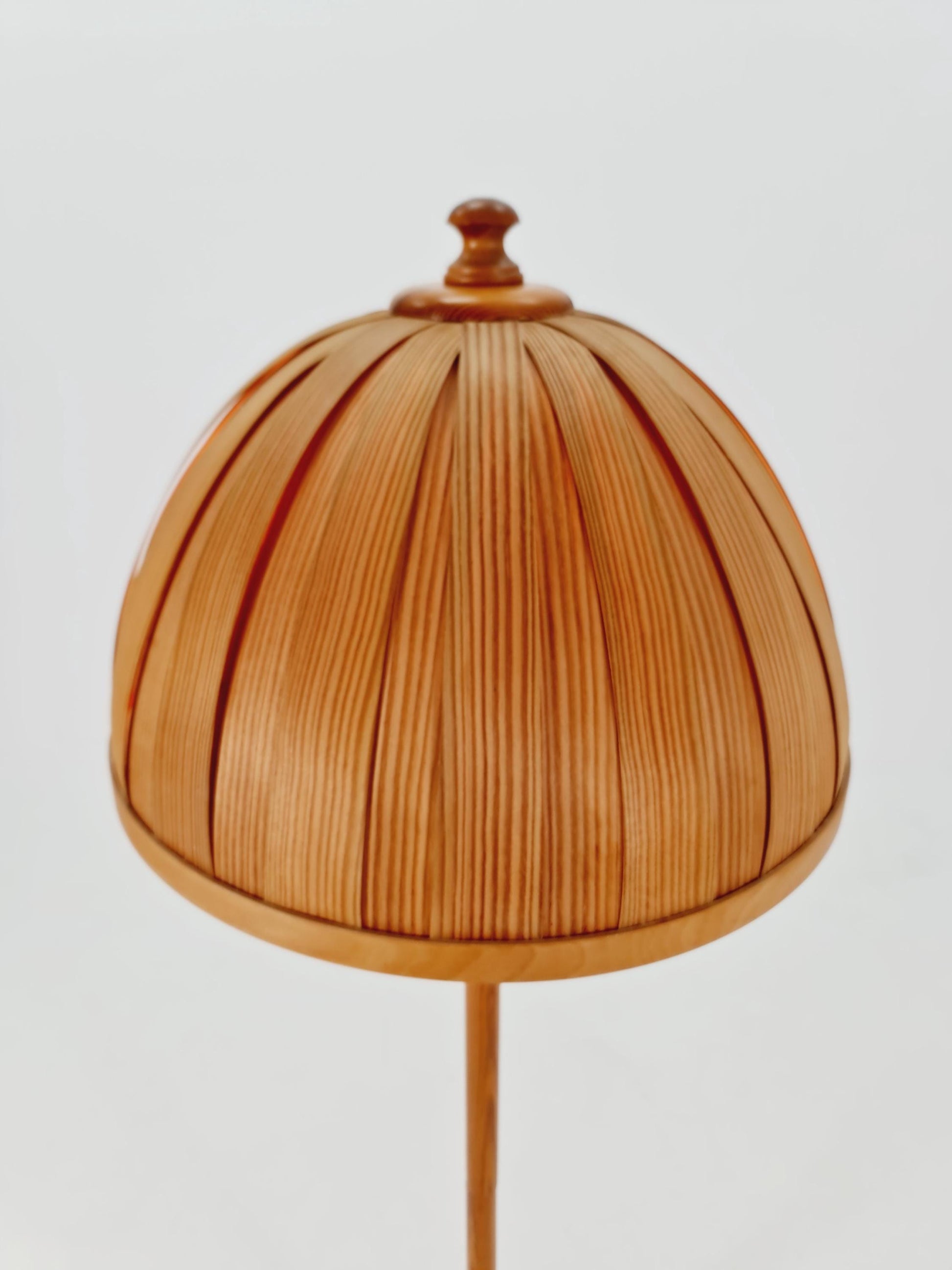 Mid century Super rare Floor lamp by Solbackens svarveri ,Sweden , 1960s