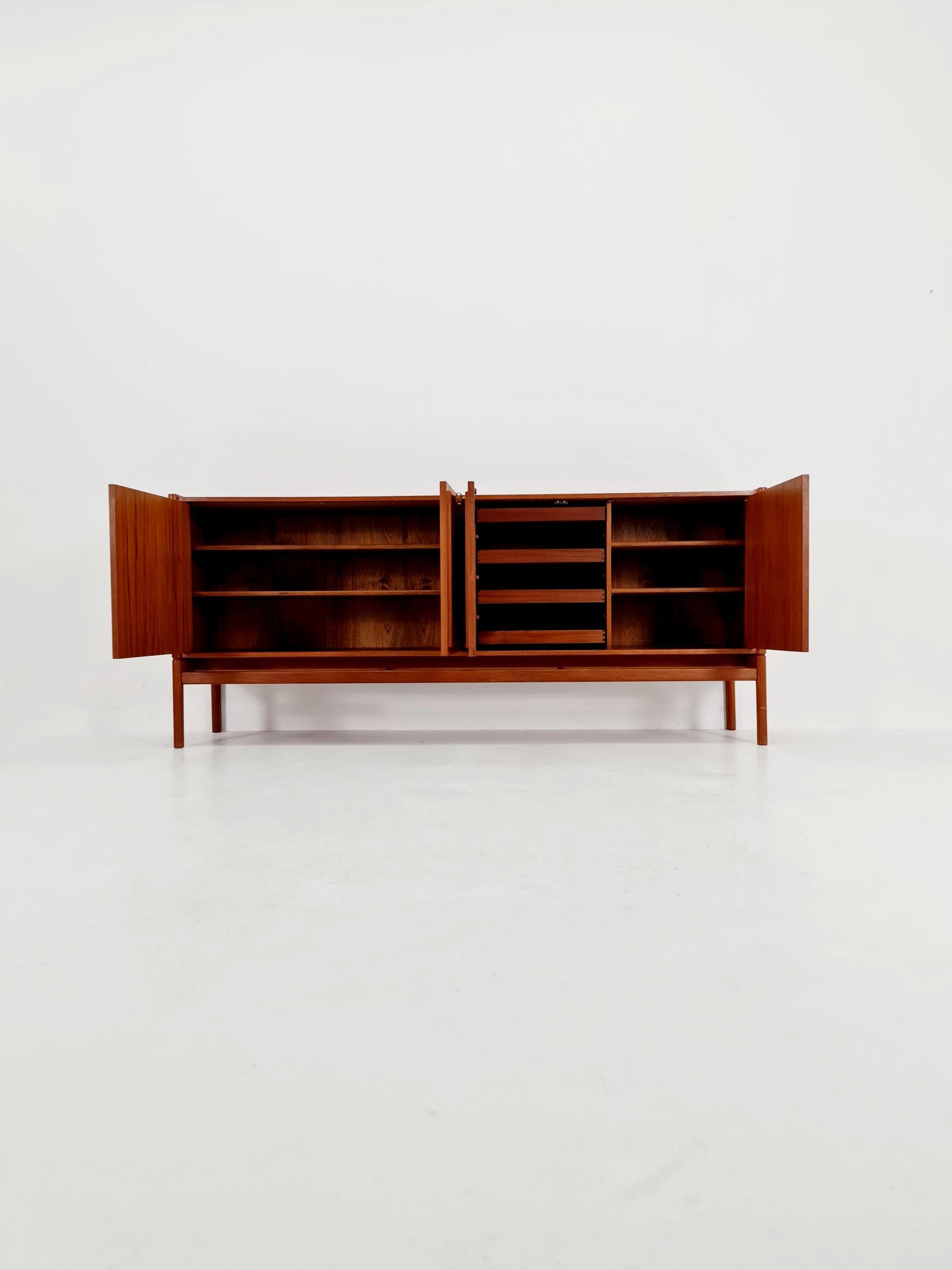 Rare Vintage Mid century Danish Sideboard by Arne Halvorsen for L.jacobsen Norawy , 1960s
