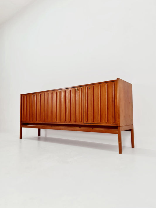 Rare Vintage Mid century Danish Sideboard by Arne Halvorsen for L.jacobsen Norawy , 1960s