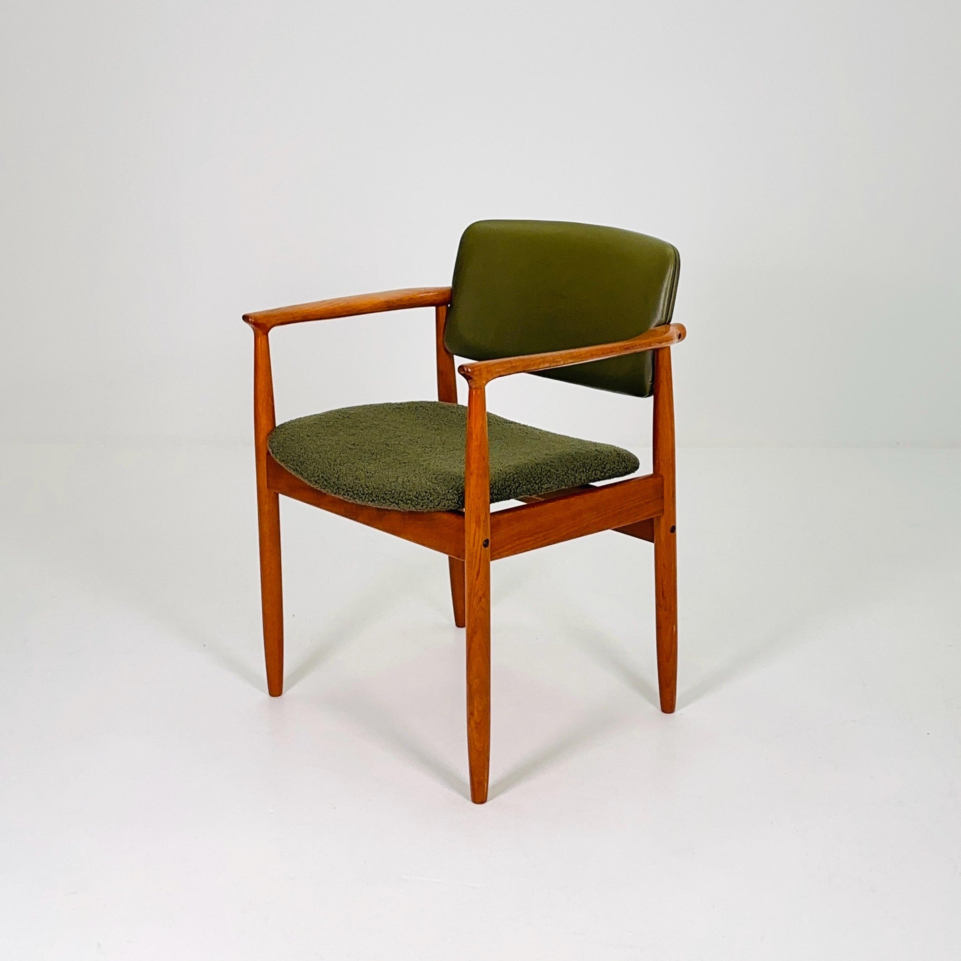 Mid Century Danish Teak Armchair by P. E. Jørgensen for Farso Stolefabrik, 1960s Denmark