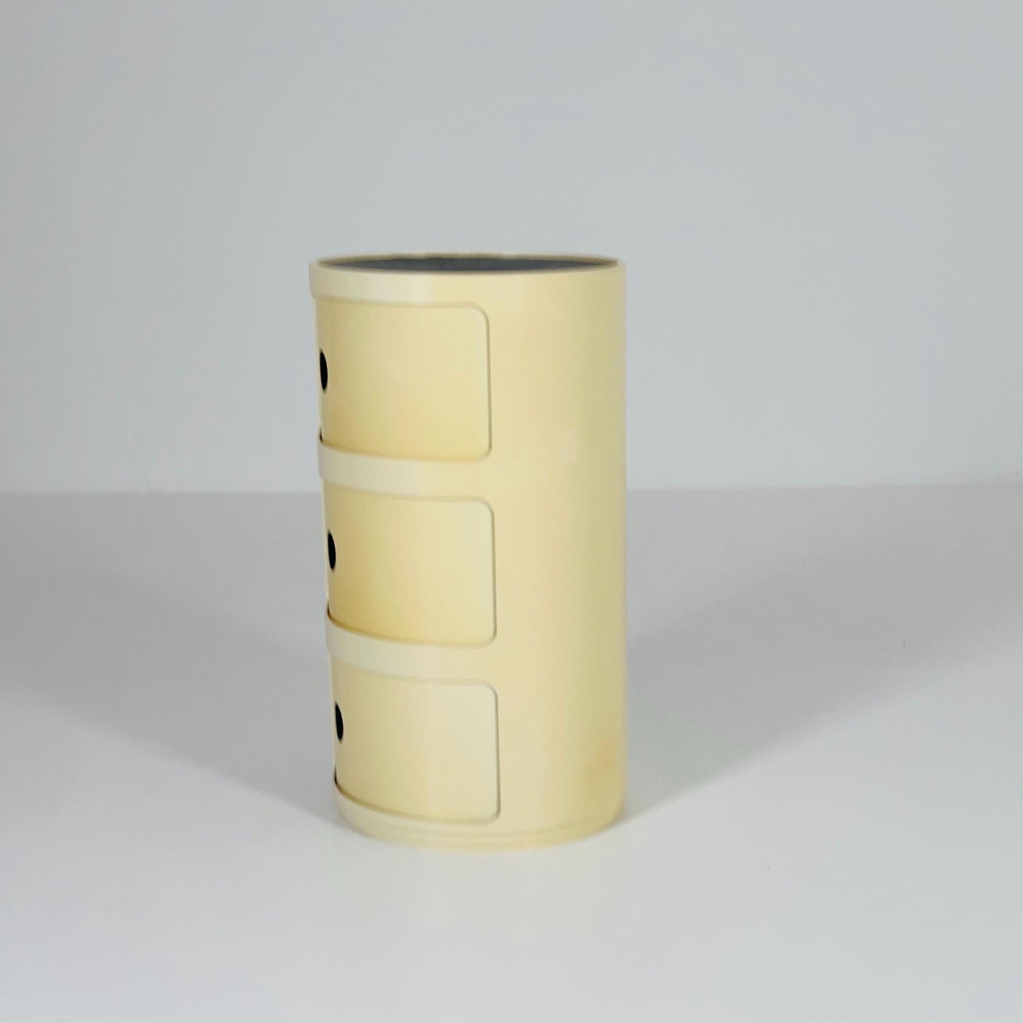 Mid century Anna Castelli Ferrieri Roll Container for Kartell, Model 4965-6-7 – 3-Tier Storage Unit Italy 1970s