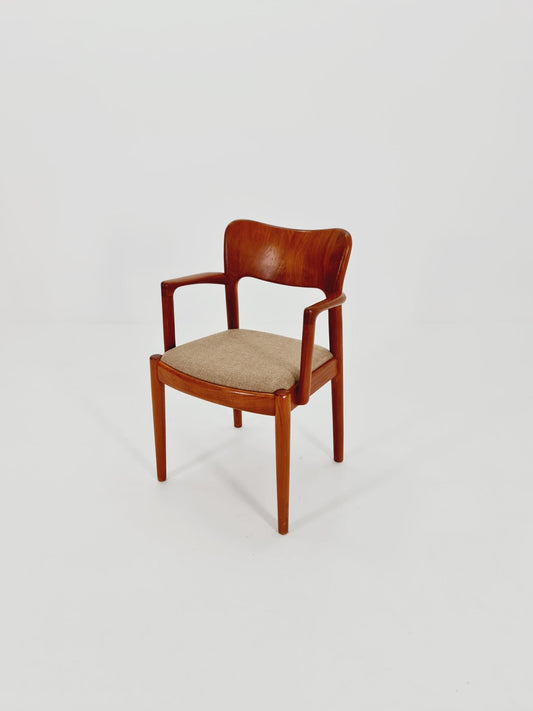 Mid Century Danish Teak Armchair by Niles Koefoed for Koefoeds Hornslet , 1960s