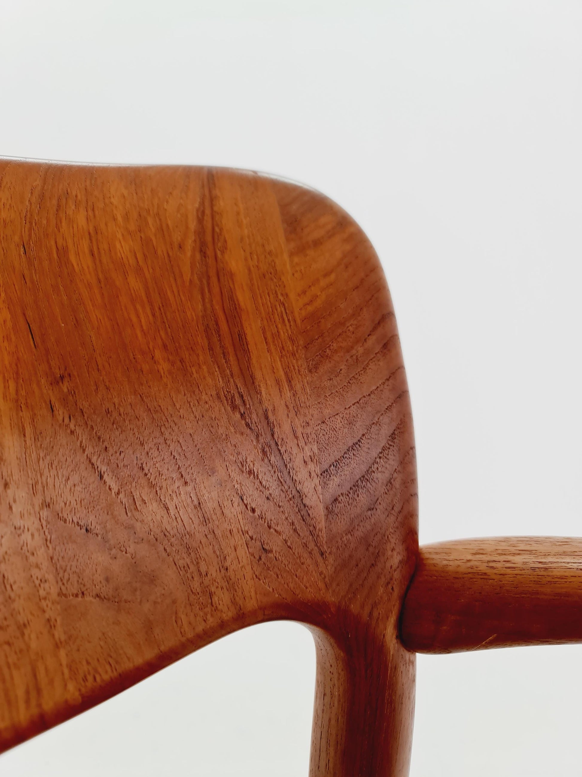 Mid Century Danish Teak Armchair by Niles Koefoed for Koefoeds Hornslet , 1960s