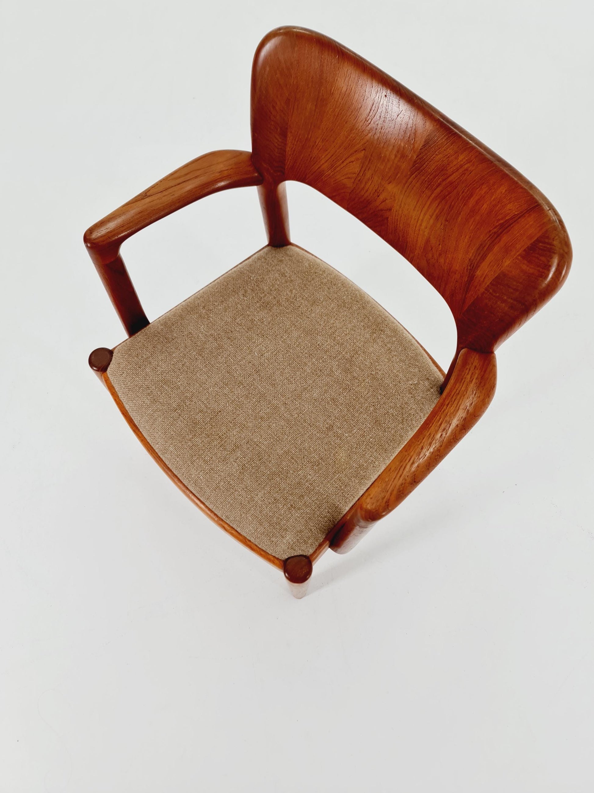 Mid Century Danish Teak Armchair by Niles Koefoed for Koefoeds Hornslet , 1960s