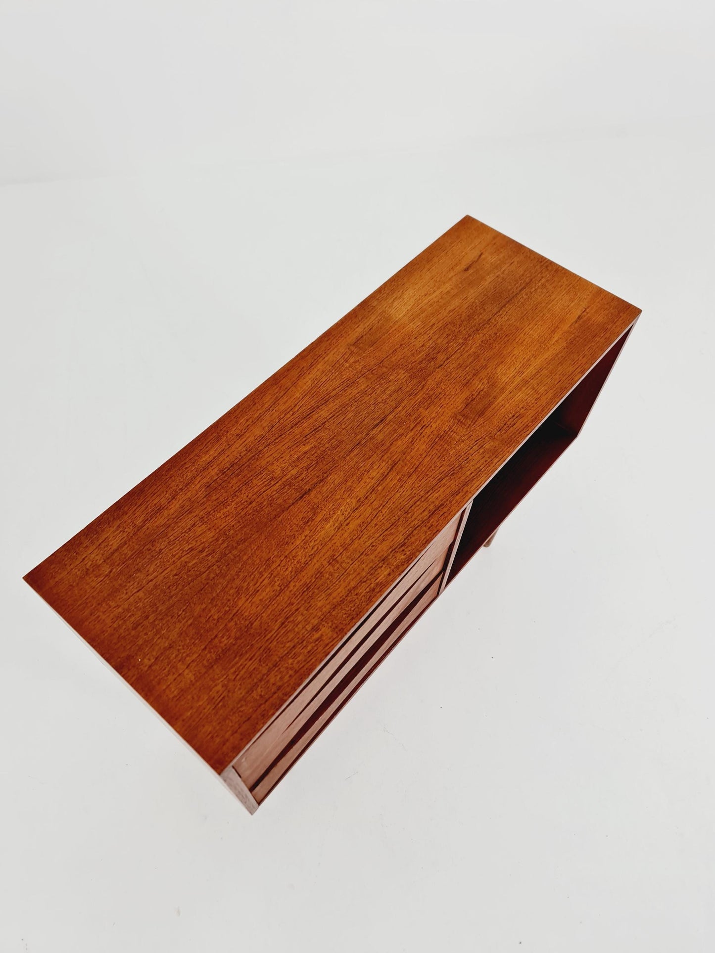 Rare Vintage Danish teak cabinet sideboard , 1960s
