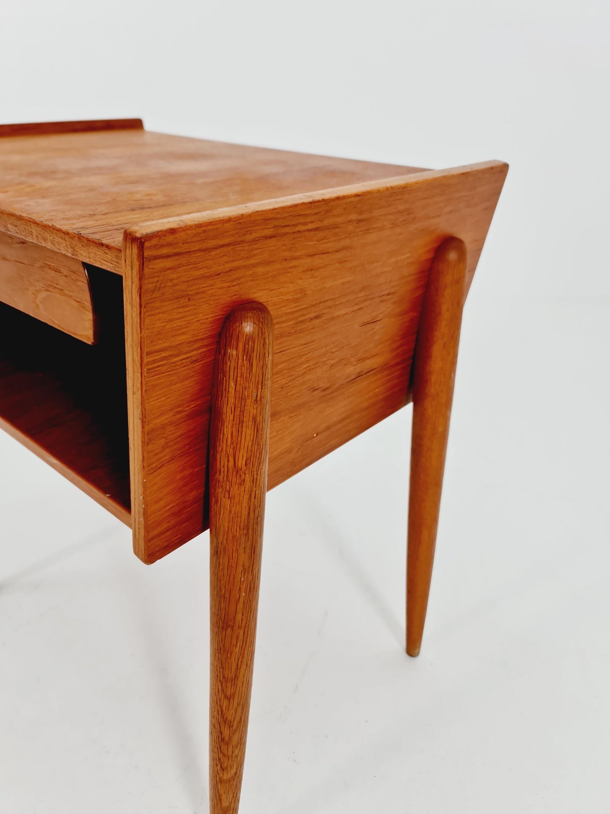 Midcentury Danish teak vintage Side table/ Bedside table/ Night stand, 1960s